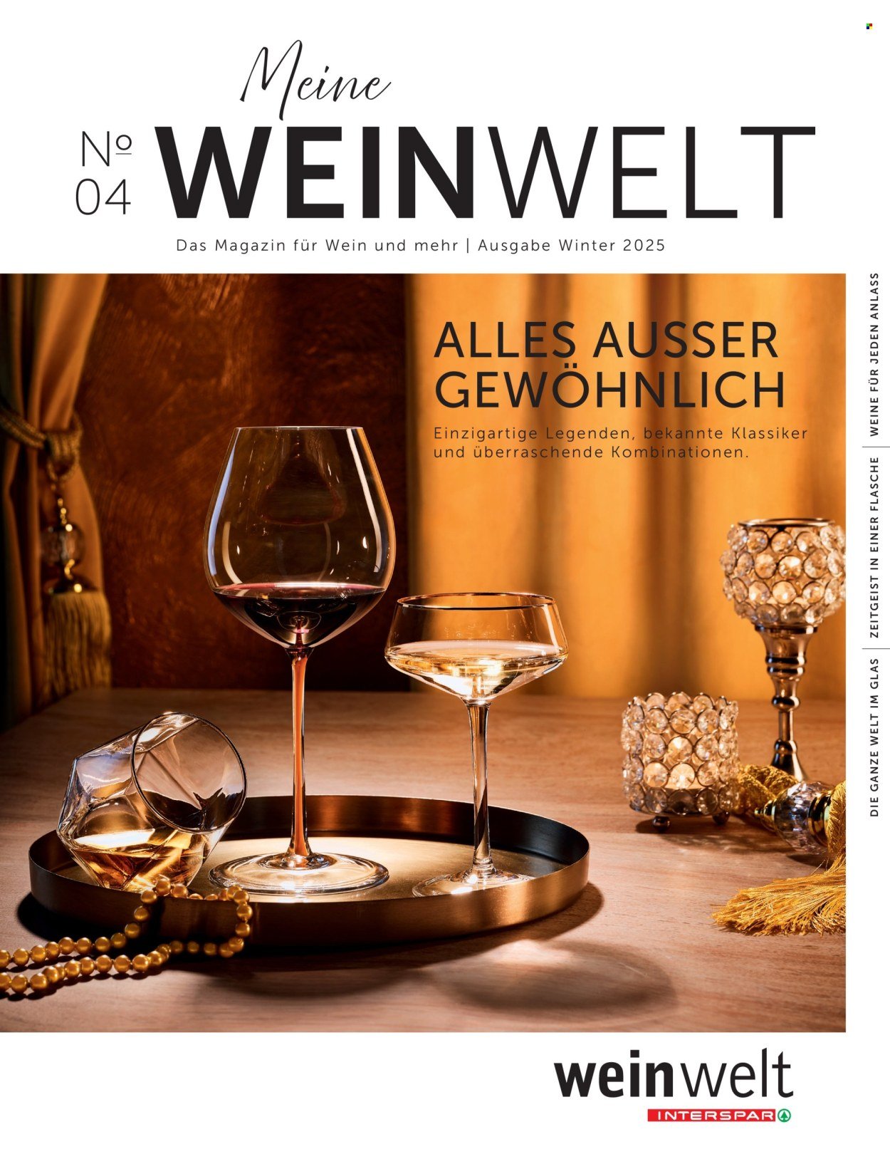 INTERSPAR Flugblatt - Weinwelt Magazin Winter
