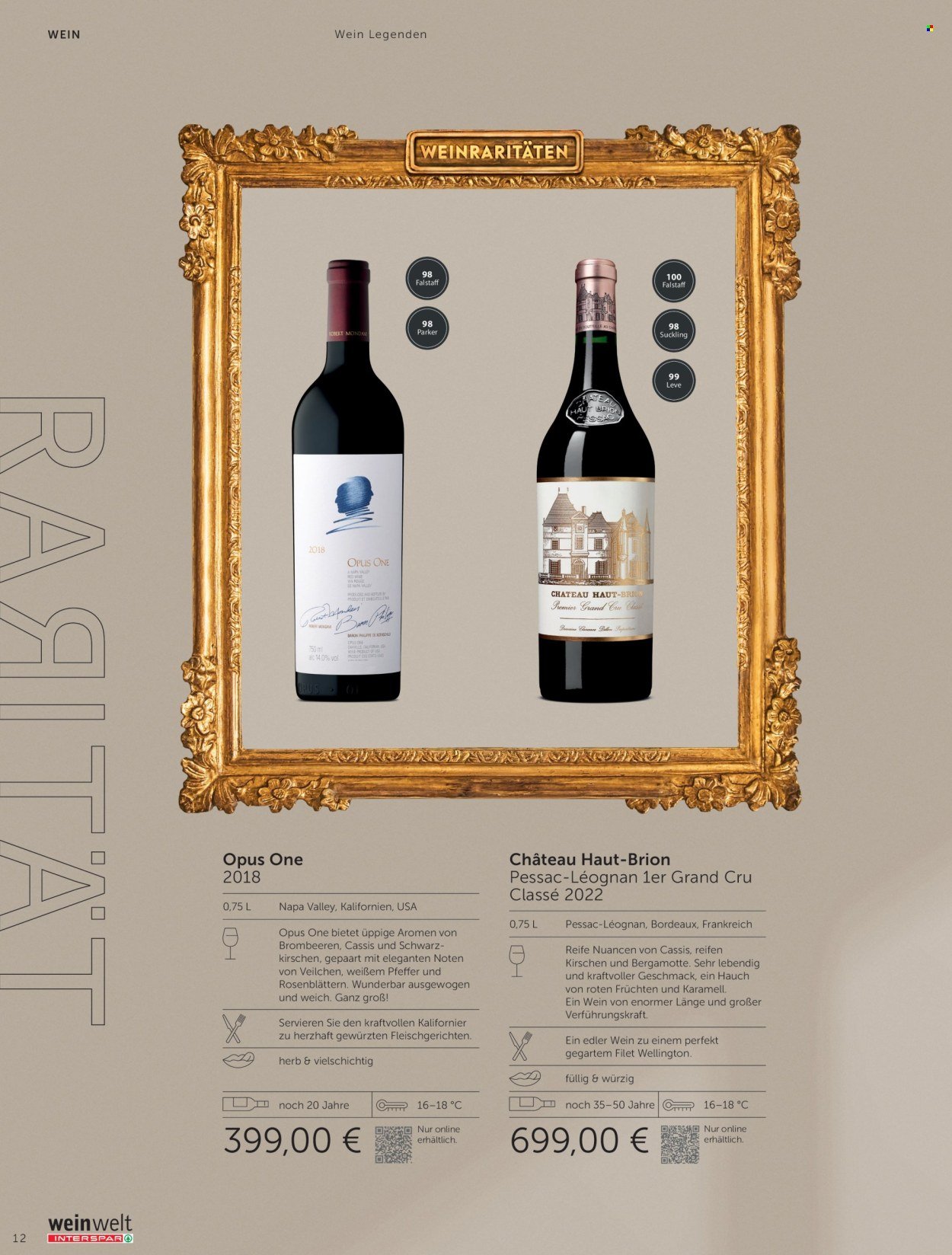 INTERSPAR Flugblatt - Weinwelt Magazin Winter (2025-12-15) | 12