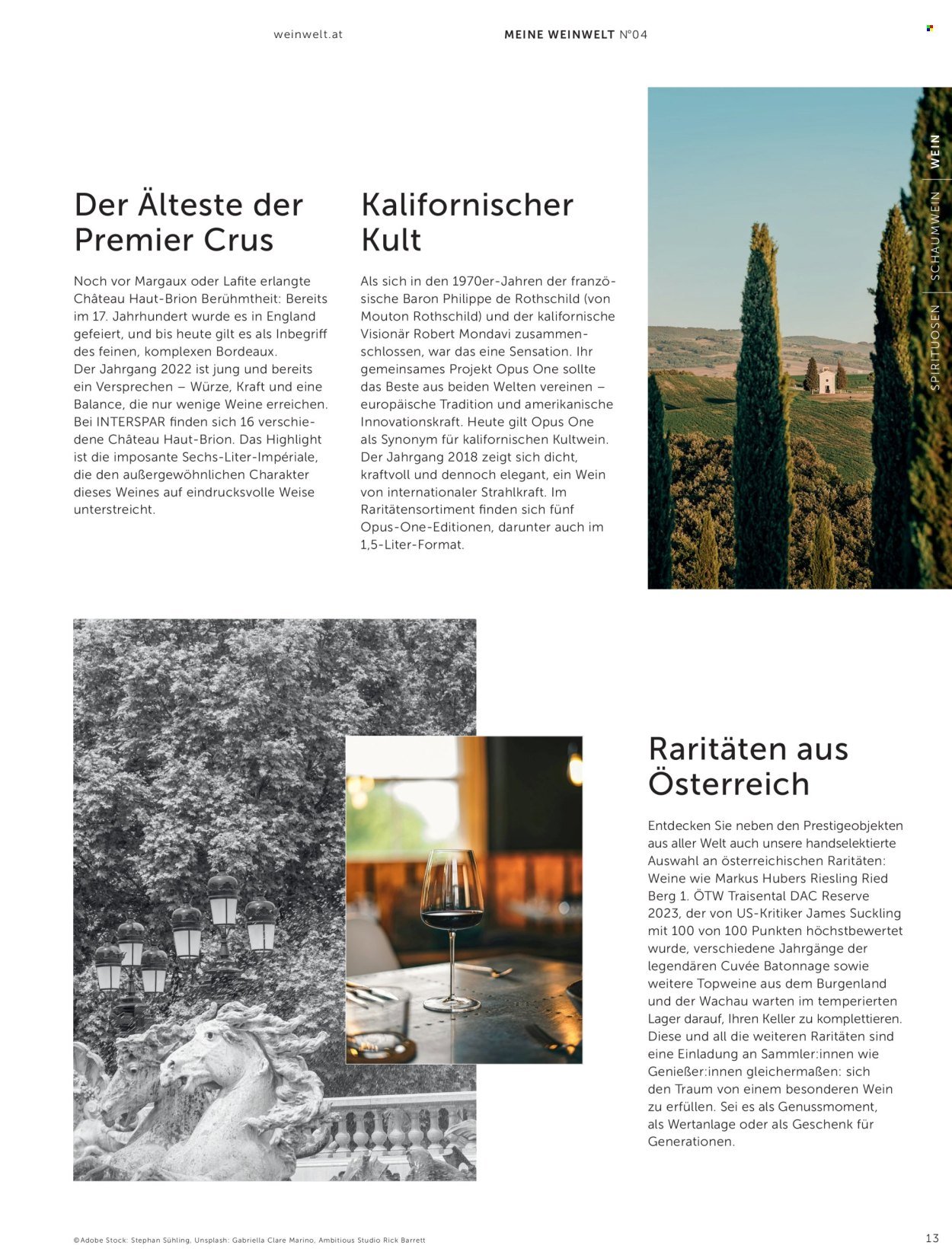 INTERSPAR Flugblatt - Weinwelt Magazin Winter (2025-12-15) | 13