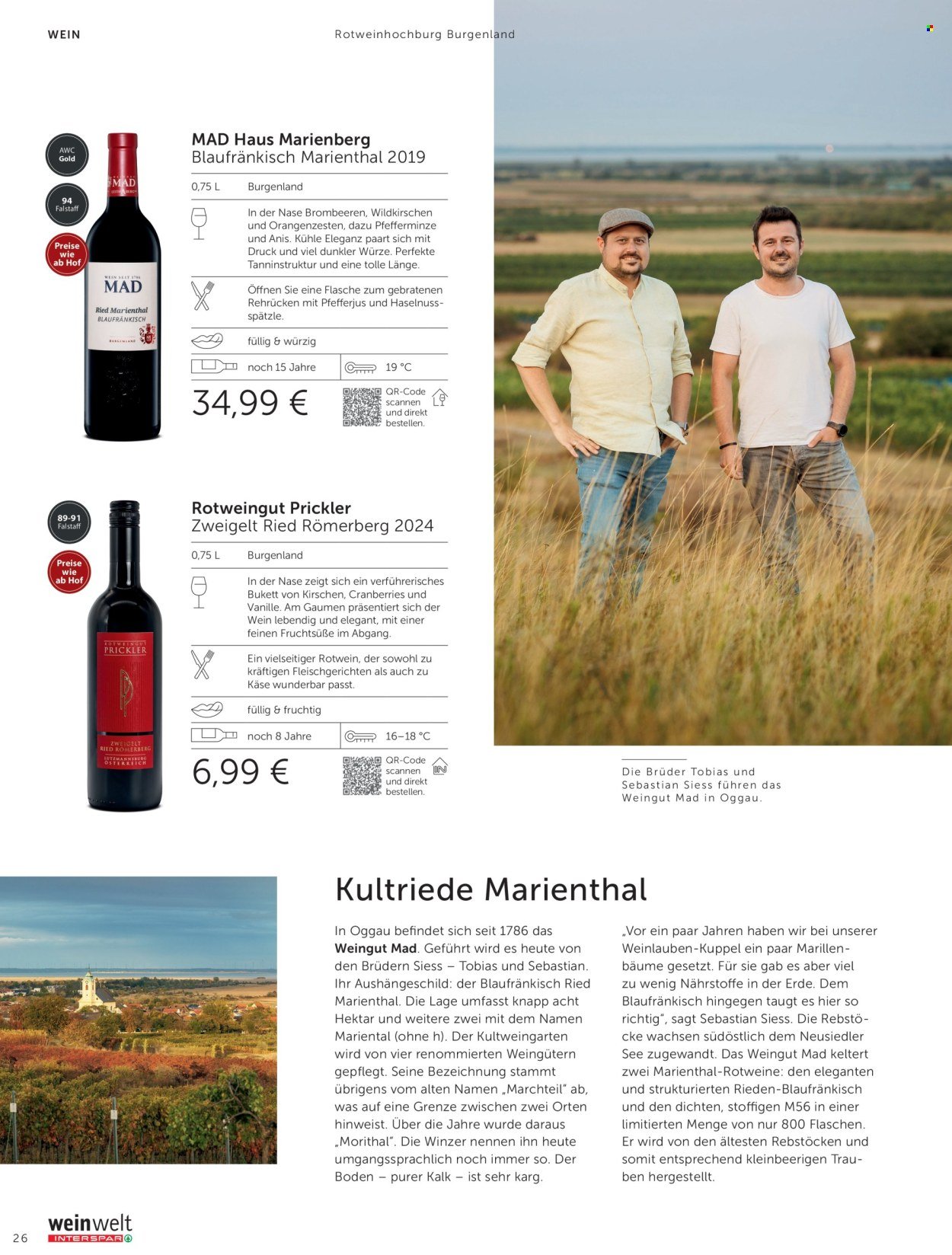 INTERSPAR Flugblatt - Weinwelt Magazin Winter (2025-12-15) | 26