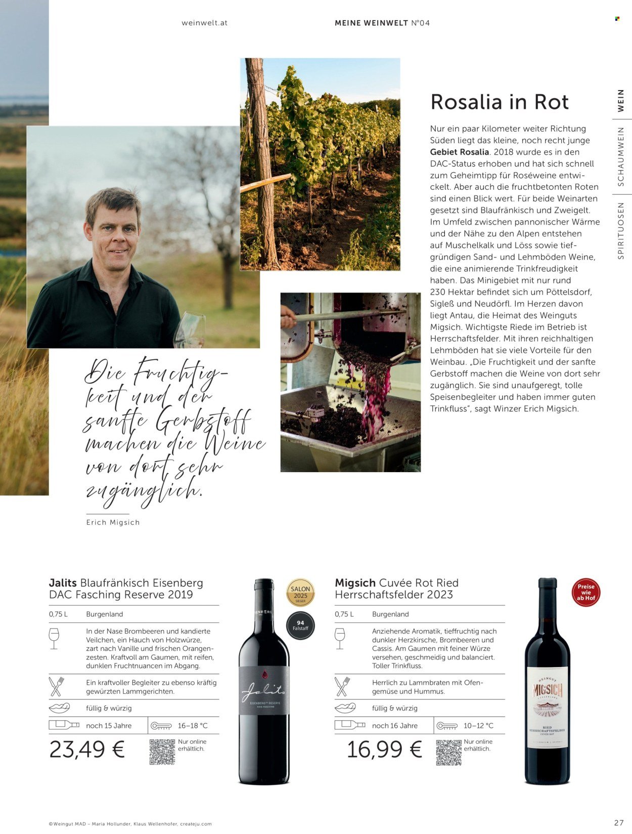 INTERSPAR Flugblatt - Weinwelt Magazin Winter (2025-12-15) | 27