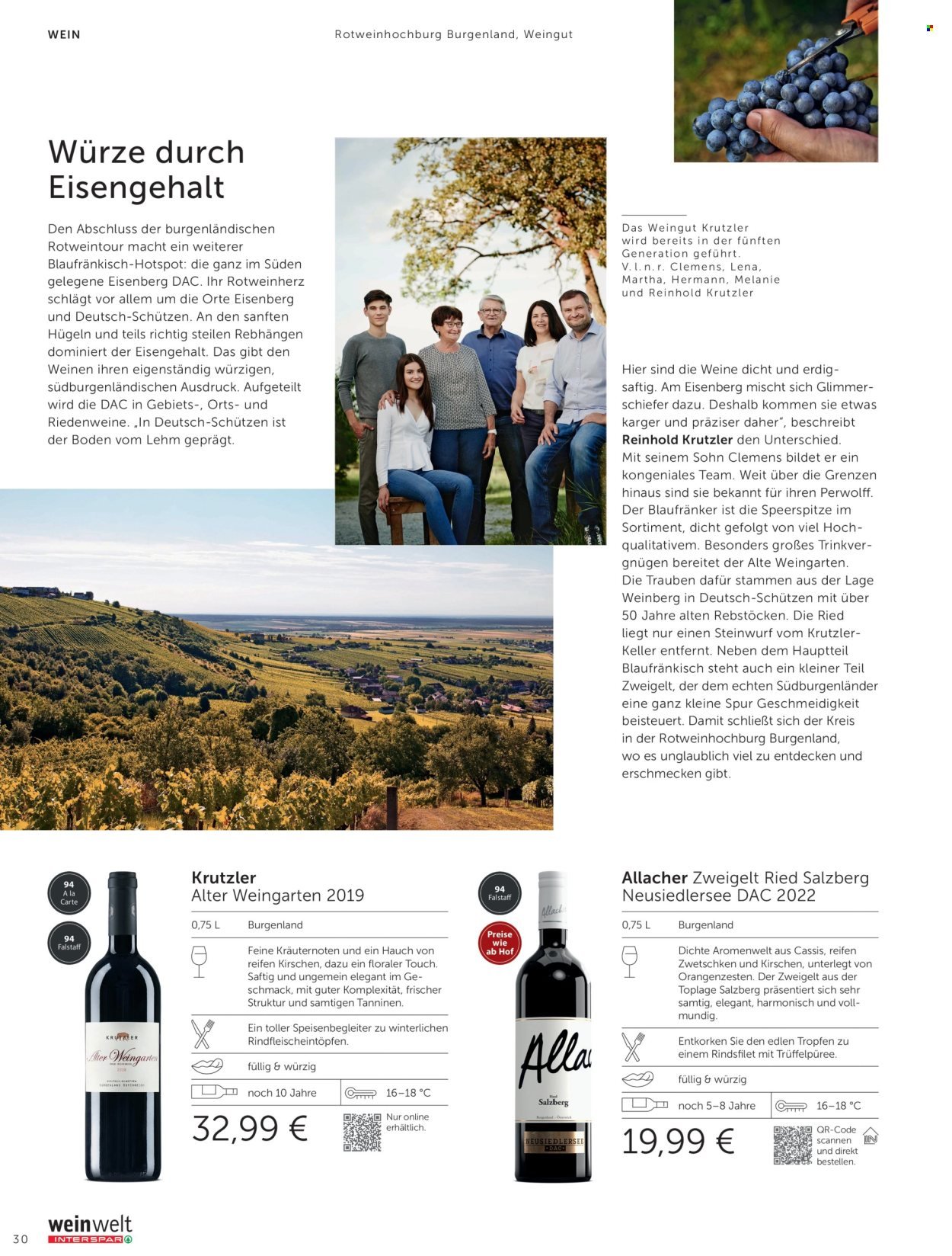 INTERSPAR Flugblatt - Weinwelt Magazin Winter (2025-12-15) | 30