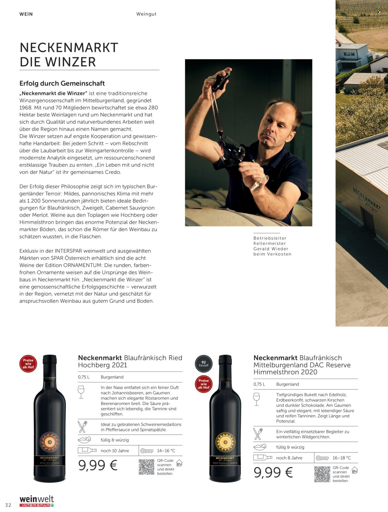 INTERSPAR Flugblatt - Weinwelt Magazin Winter (2025-12-15) | 32