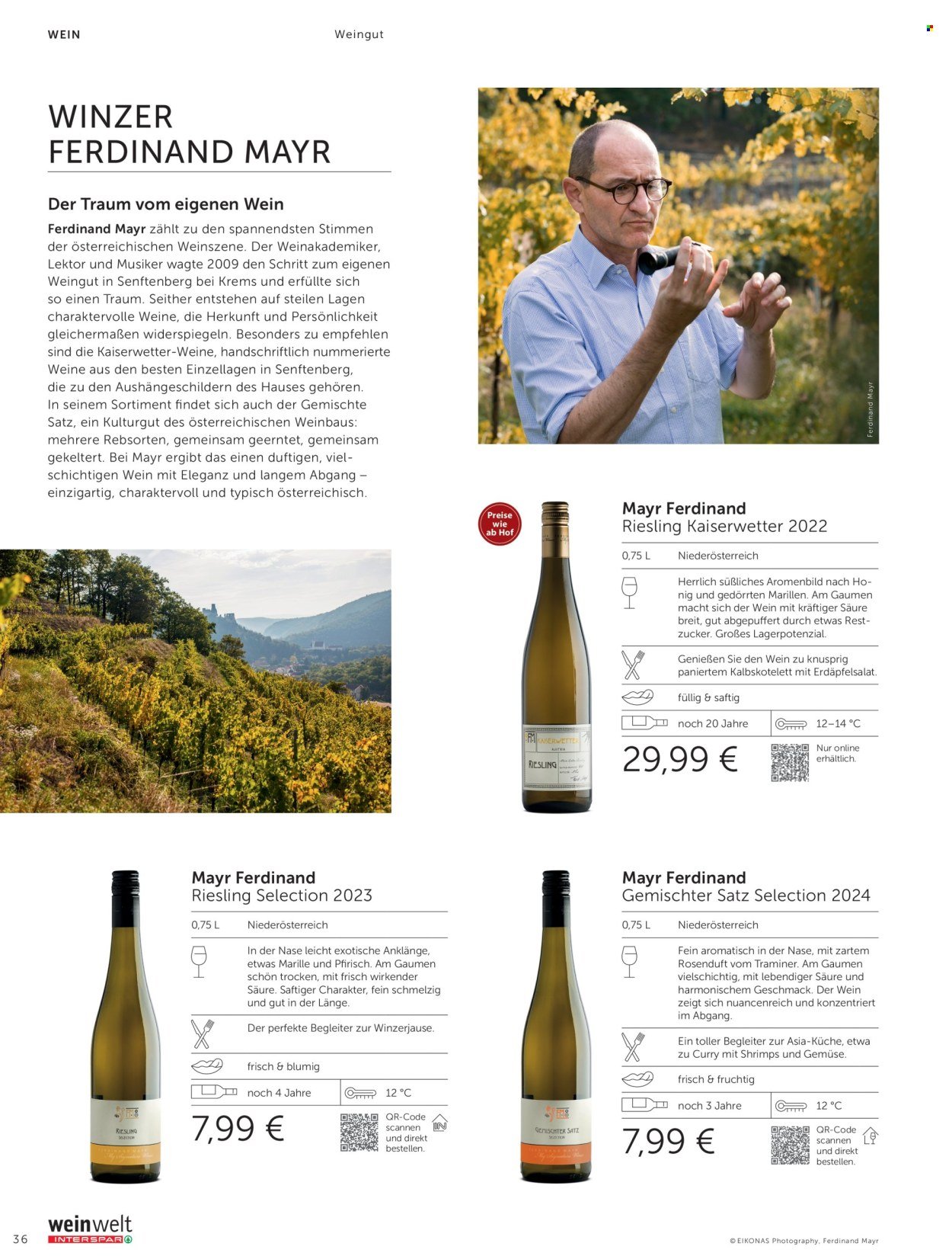 INTERSPAR Flugblatt - Weinwelt Magazin Winter (2025-12-15) | 36