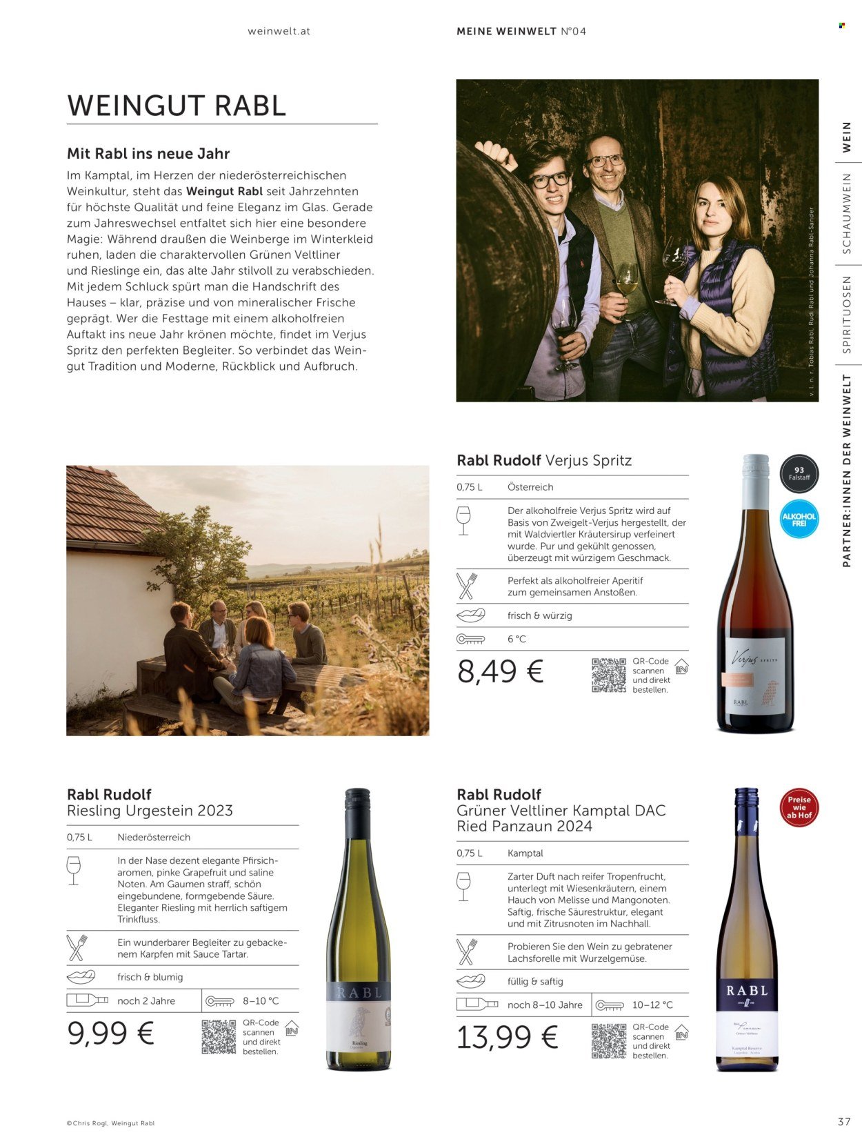 INTERSPAR Flugblatt - Weinwelt Magazin Winter (2025-12-15) | 37