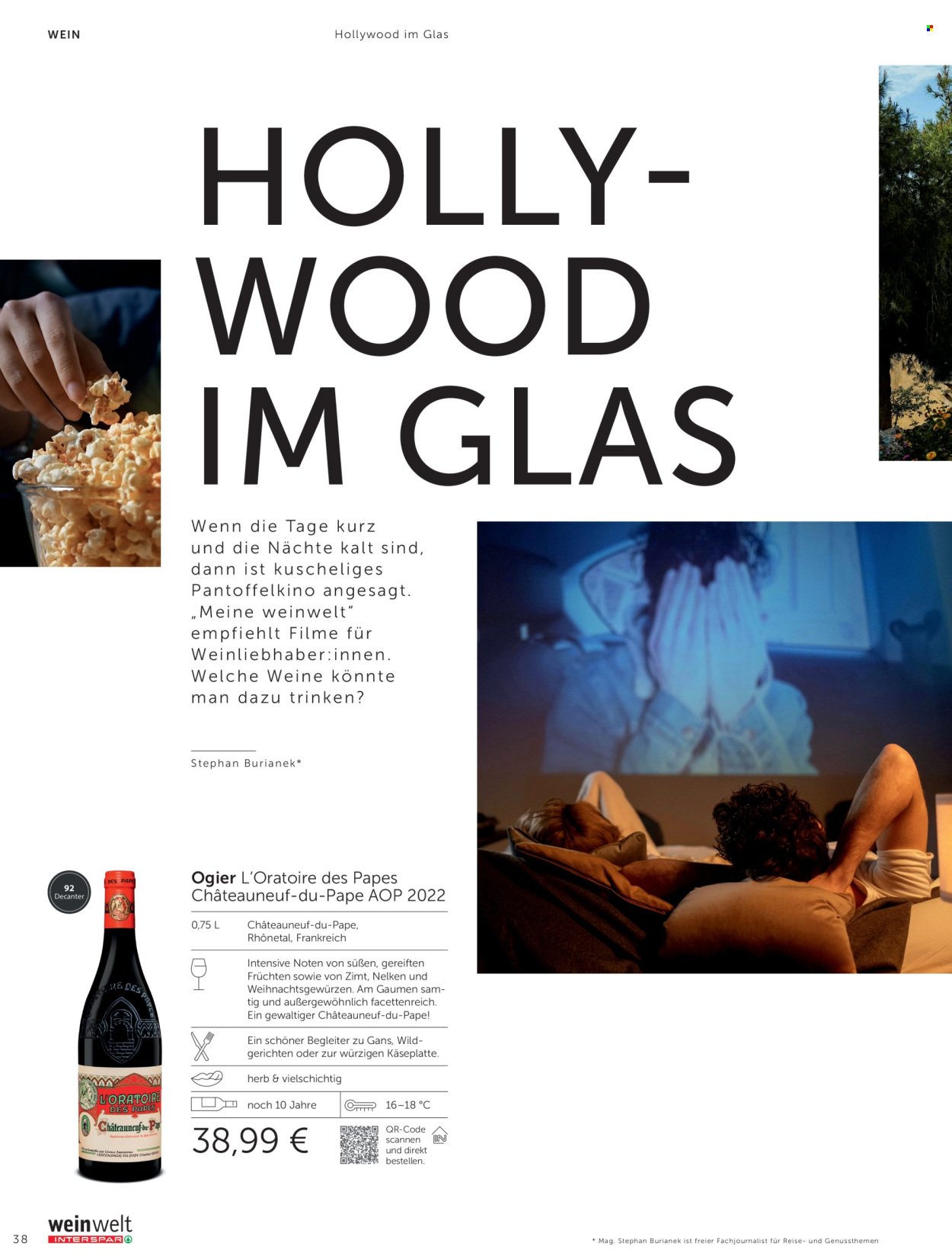 INTERSPAR Flugblatt - Weinwelt Magazin Winter (2025-12-15) | 38