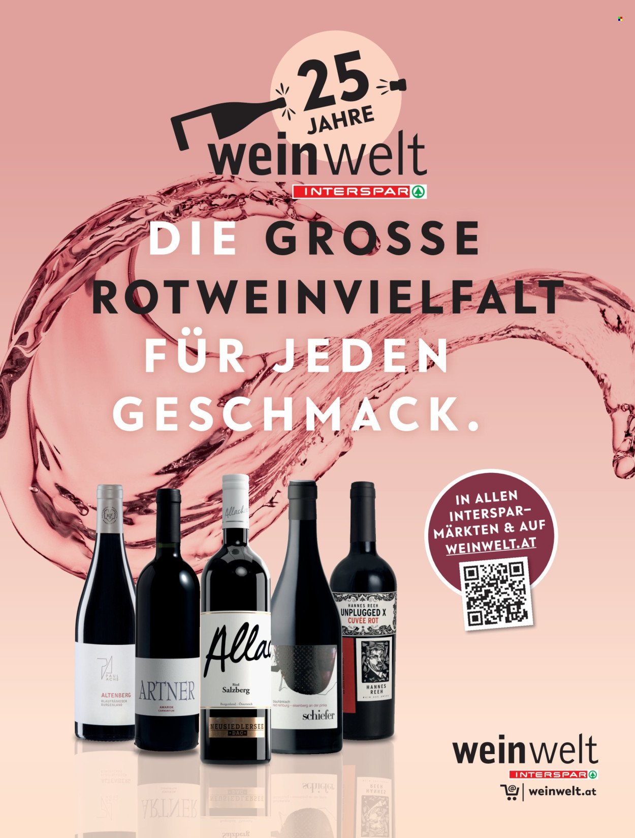 INTERSPAR Flugblatt - Weinwelt Magazin Winter