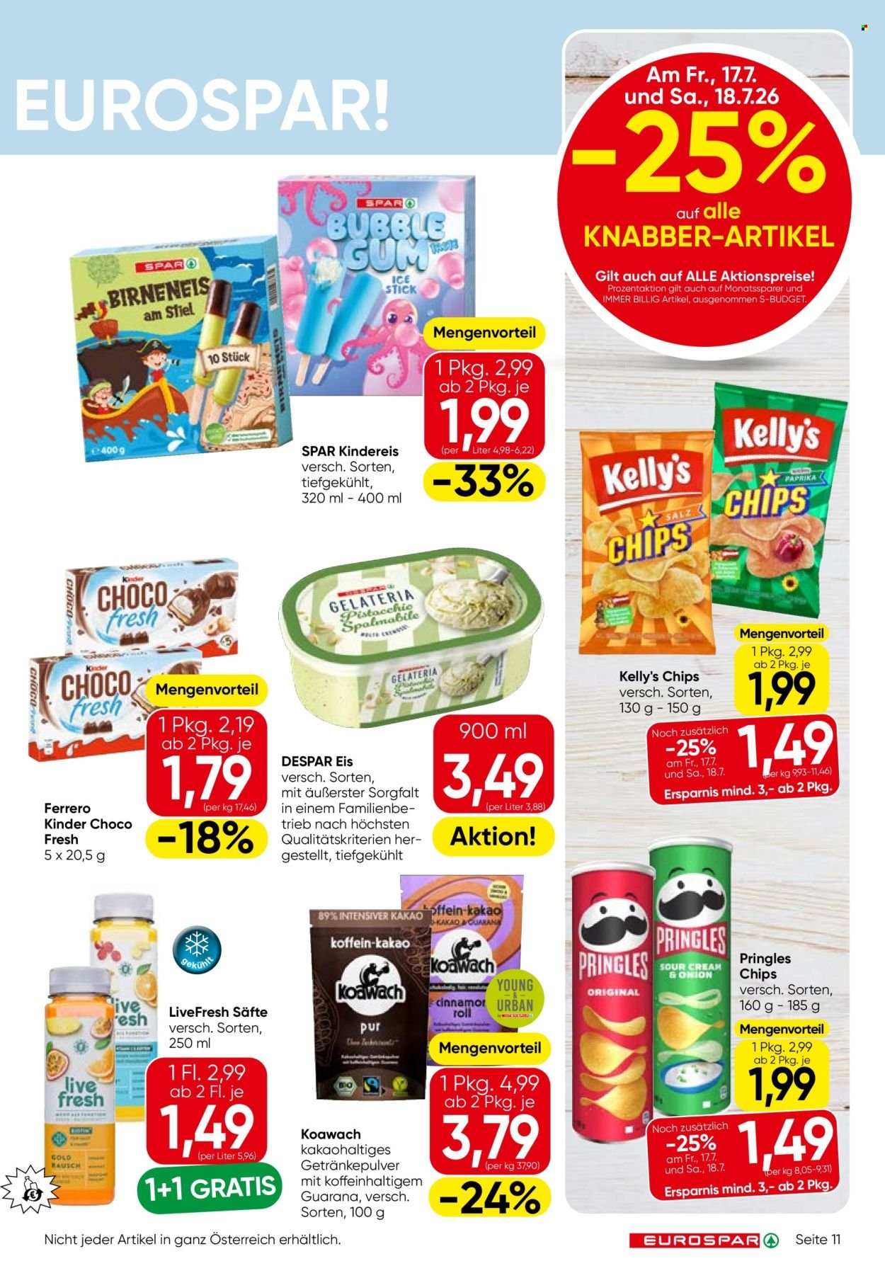EUROSPAR Flugblatt - Ab Donnerstag, 16.7.2026