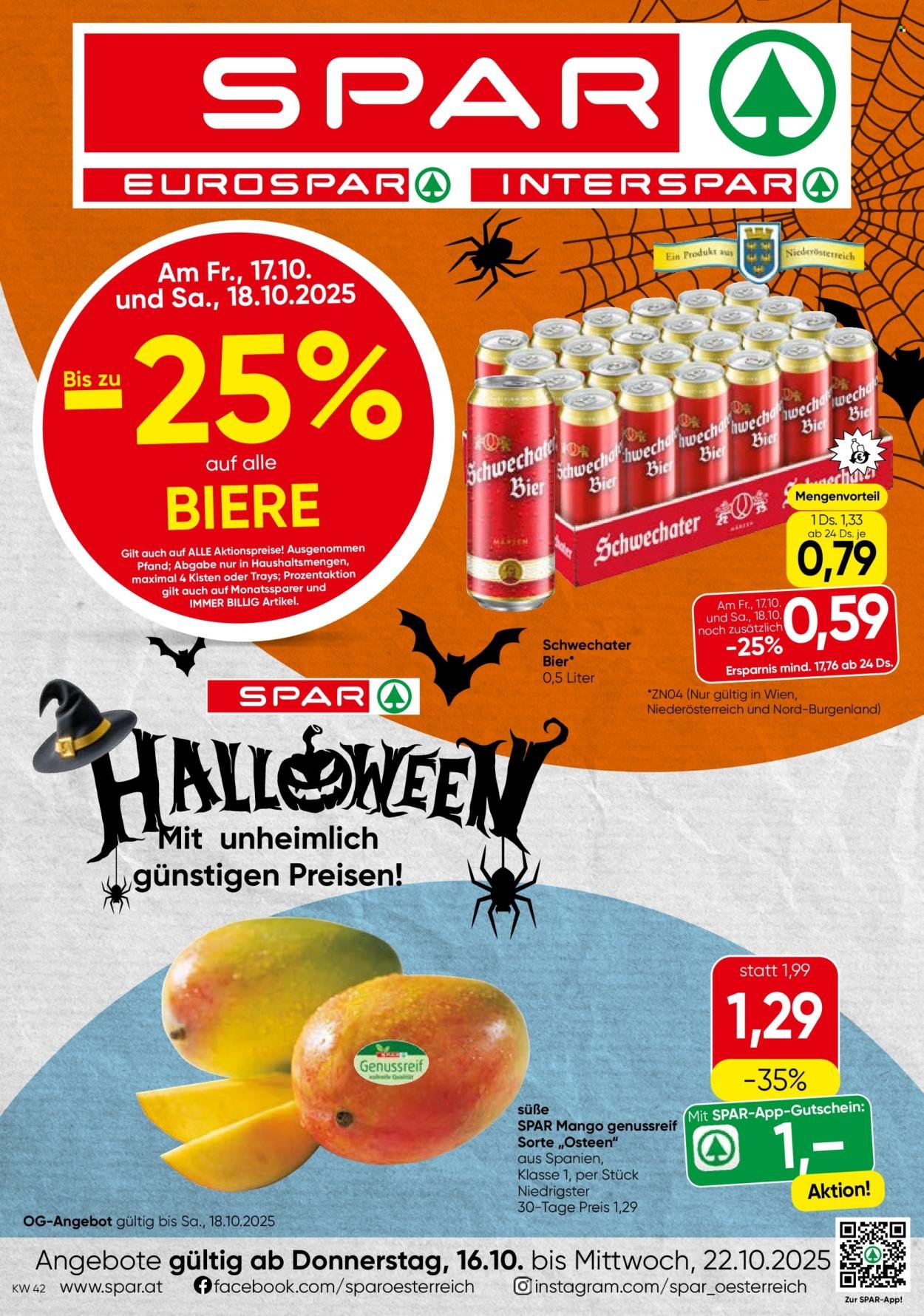 SPAR Flugblatt - KW 42 - Wien (2025-10-16 - 2025-10-22) | 1