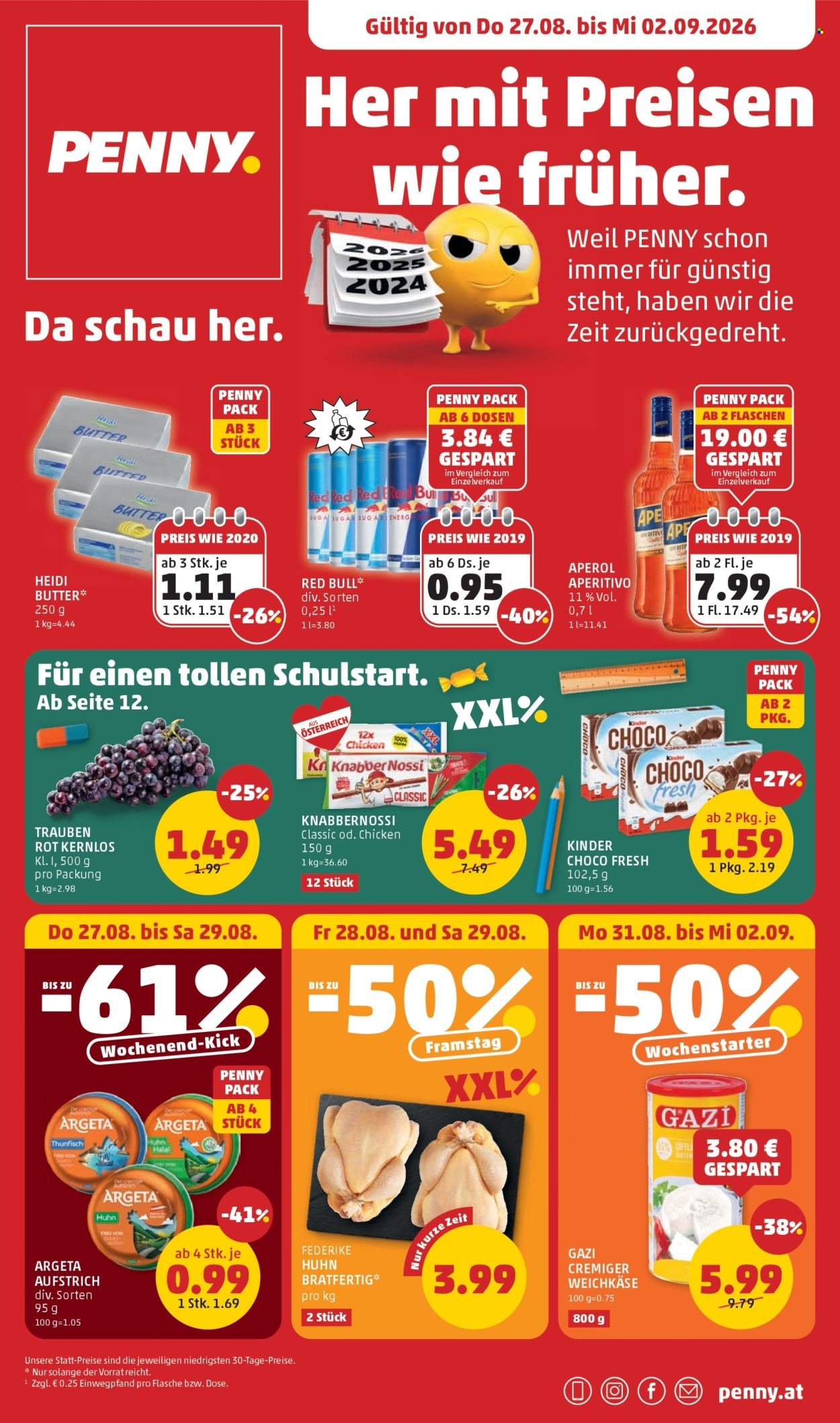 PENNY Flugblatt - Ab Donnerstag, 27.8.2026