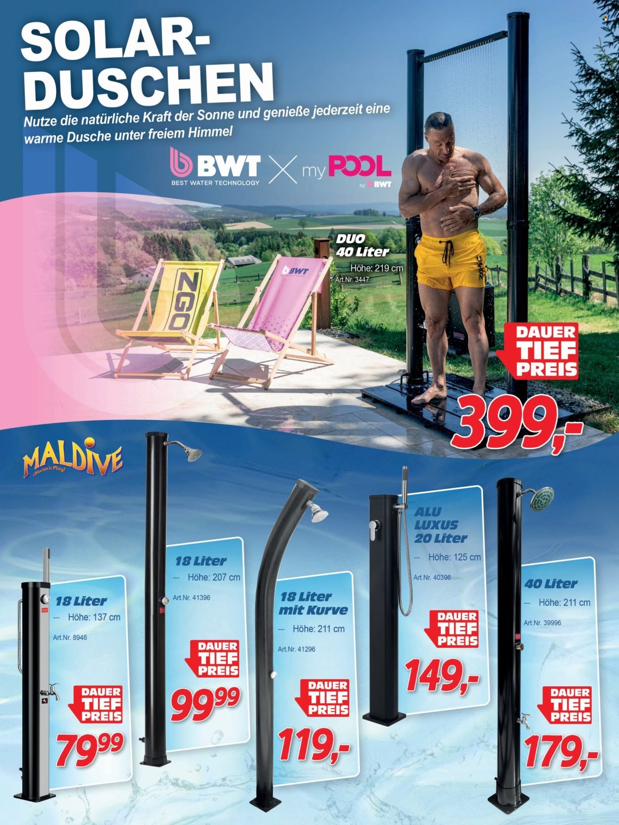 ZGONC Flugblatt - Ab in den Sommer mit den ZGONC Dauertiefpreisen