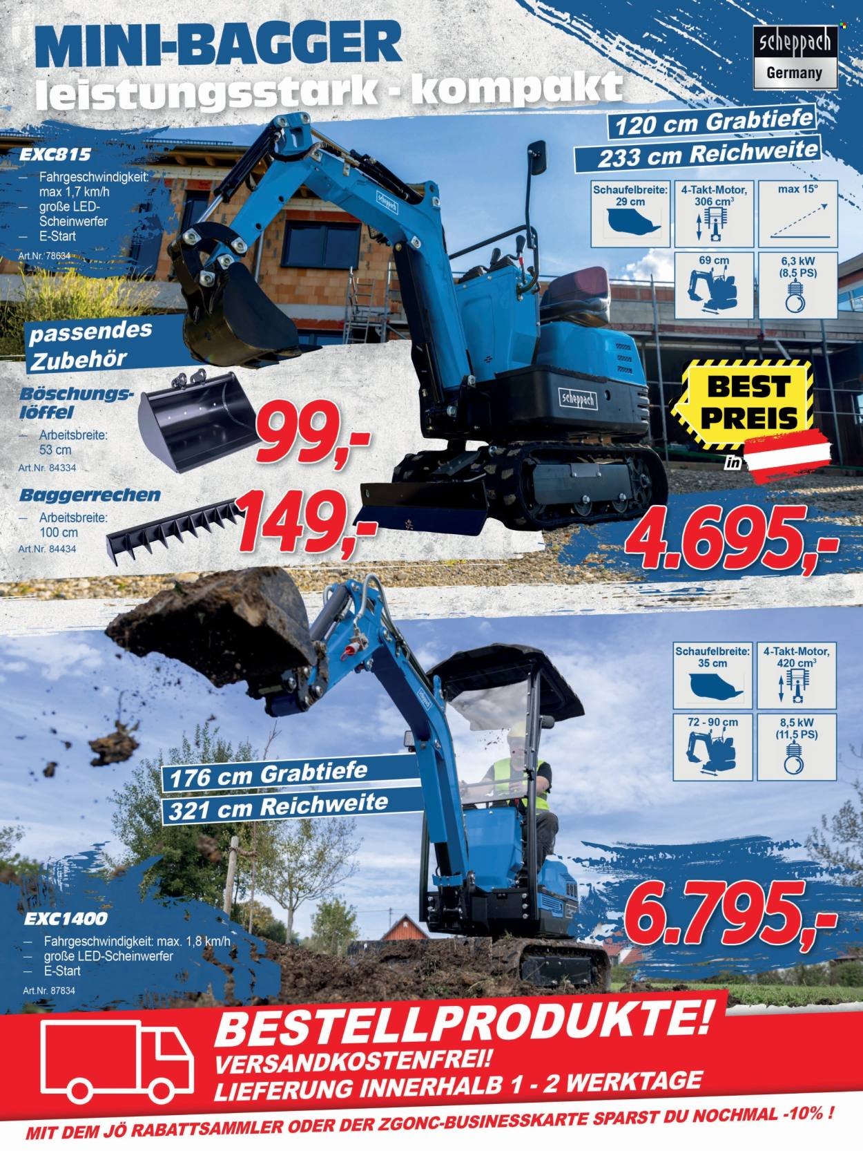 ZGONC Flugblatt - Ab in den Sommer mit den ZGONC Dauertiefpreisen