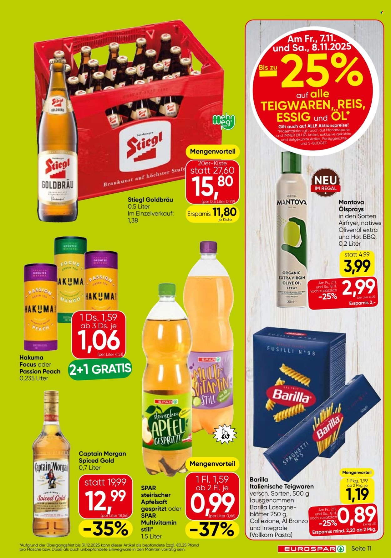 EUROSPAR Flugblatt - Ab Donnerstag, 6.11.2025 (2025-11-06 - 2025-11-19) | 11