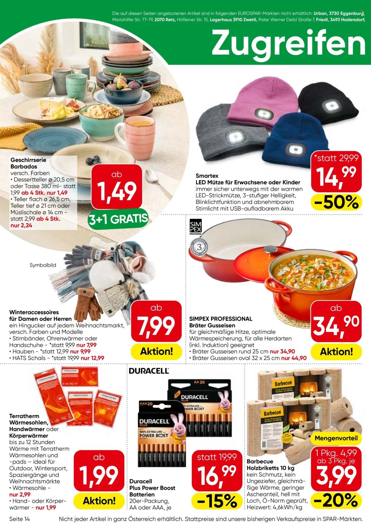 EUROSPAR Flugblatt - Ab Donnerstag, 6.11.2025 (2025-11-06 - 2025-11-19) | 14