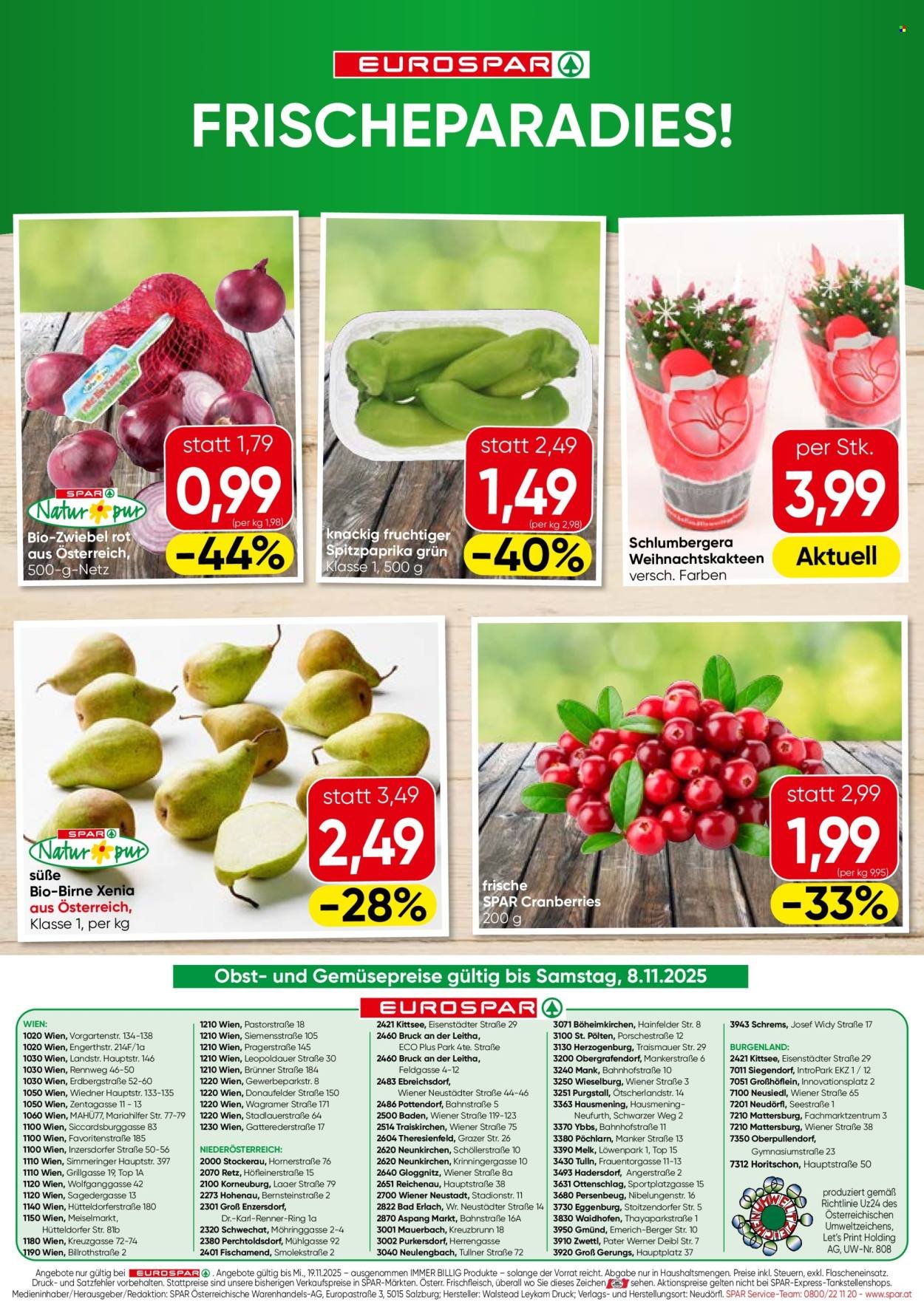 EUROSPAR Flugblatt - Ab Donnerstag, 6.11.2025 (2025-11-06 - 2025-11-19) | 16