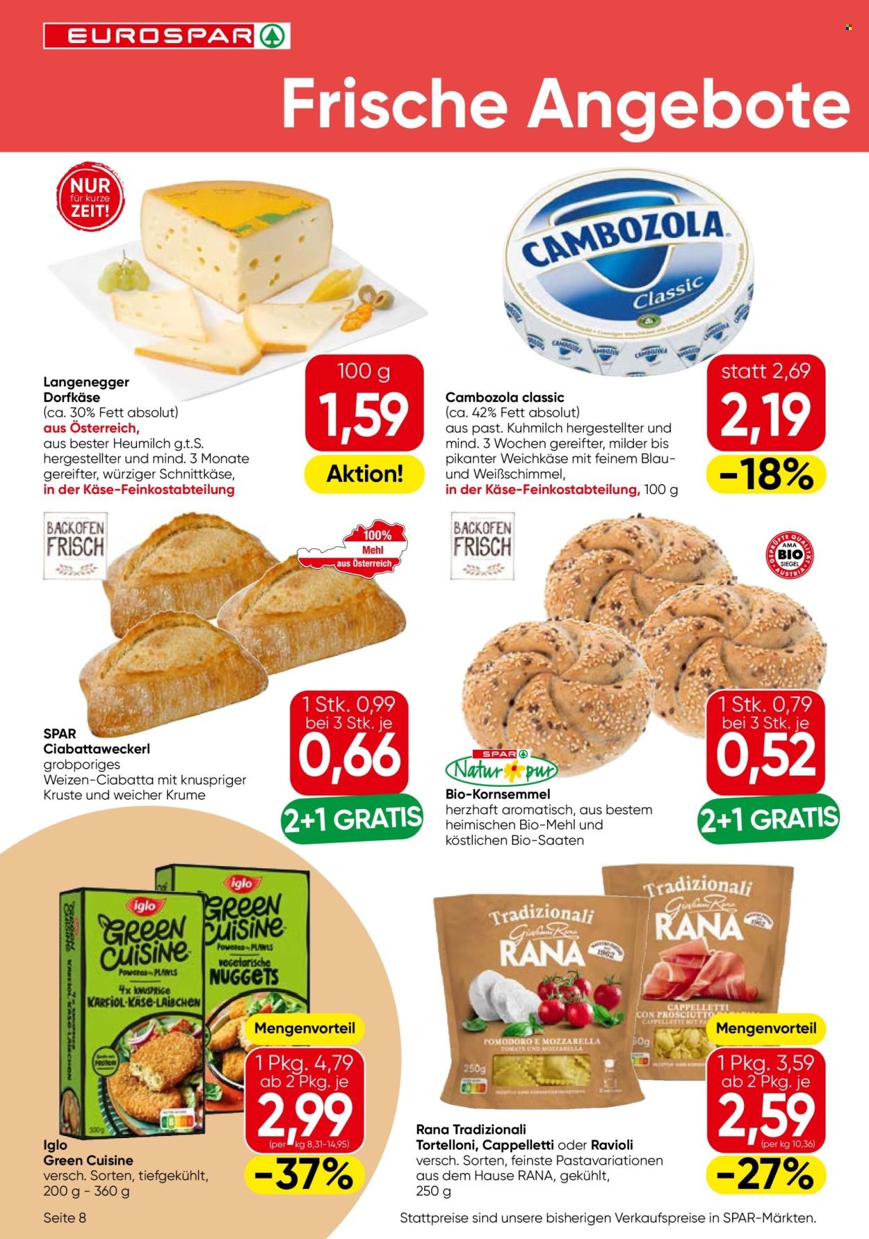 EUROSPAR Flugblatt - Ab Donnerstag, 6.11.2025 (2025-11-06 - 2025-11-19) | 8