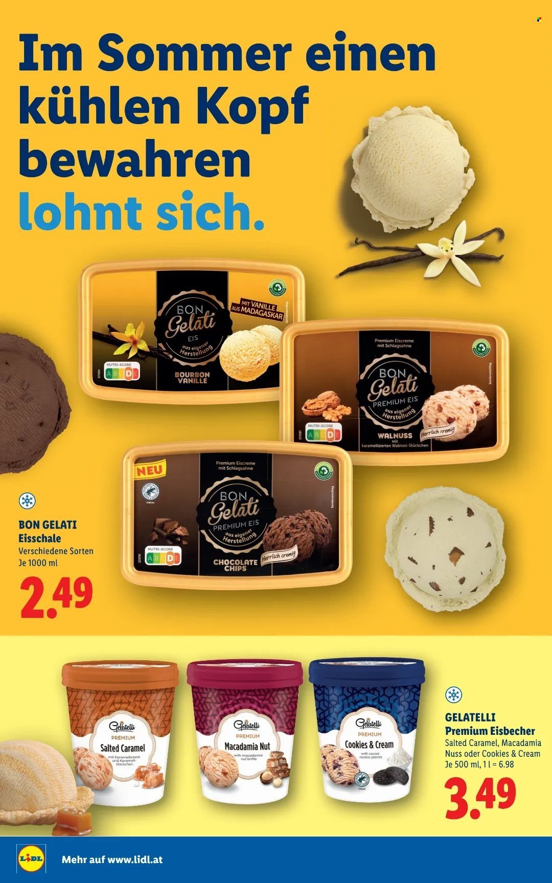 LIDL Flugblatt - Eiszeit zum Tiefpreis lohnt sich