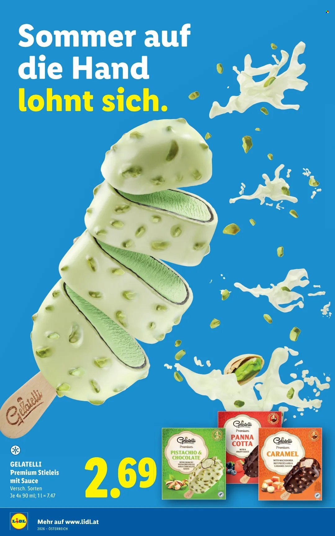 LIDL Flugblatt - Eiszeit zum Tiefpreis lohnt sich