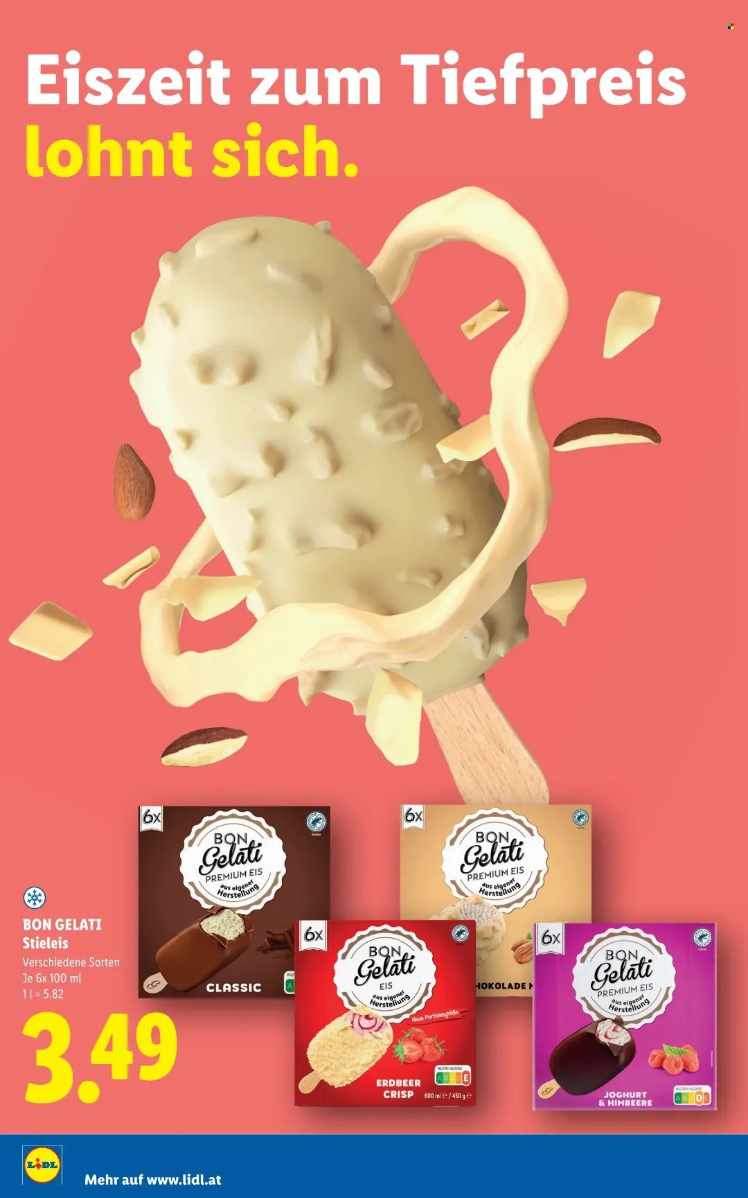 LIDL Flugblatt - Eiszeit zum Tiefpreis lohnt sich