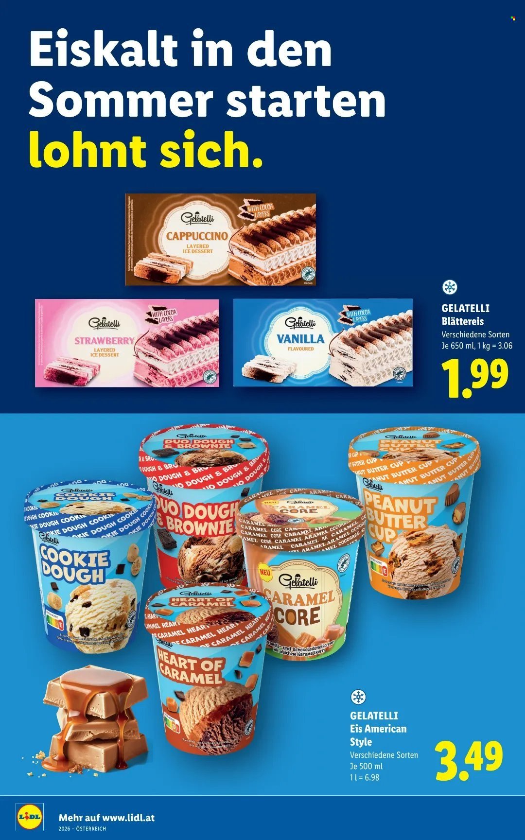 LIDL Flugblatt - Eiszeit zum Tiefpreis lohnt sich