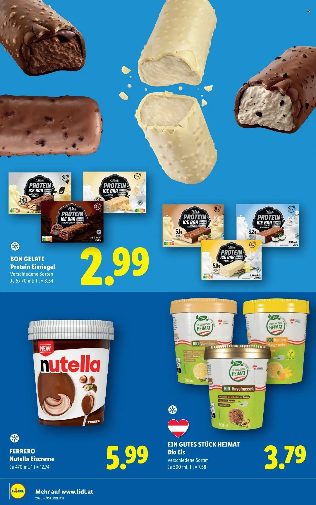 LIDL Flugblatt - Eiszeit zum Tiefpreis lohnt sich