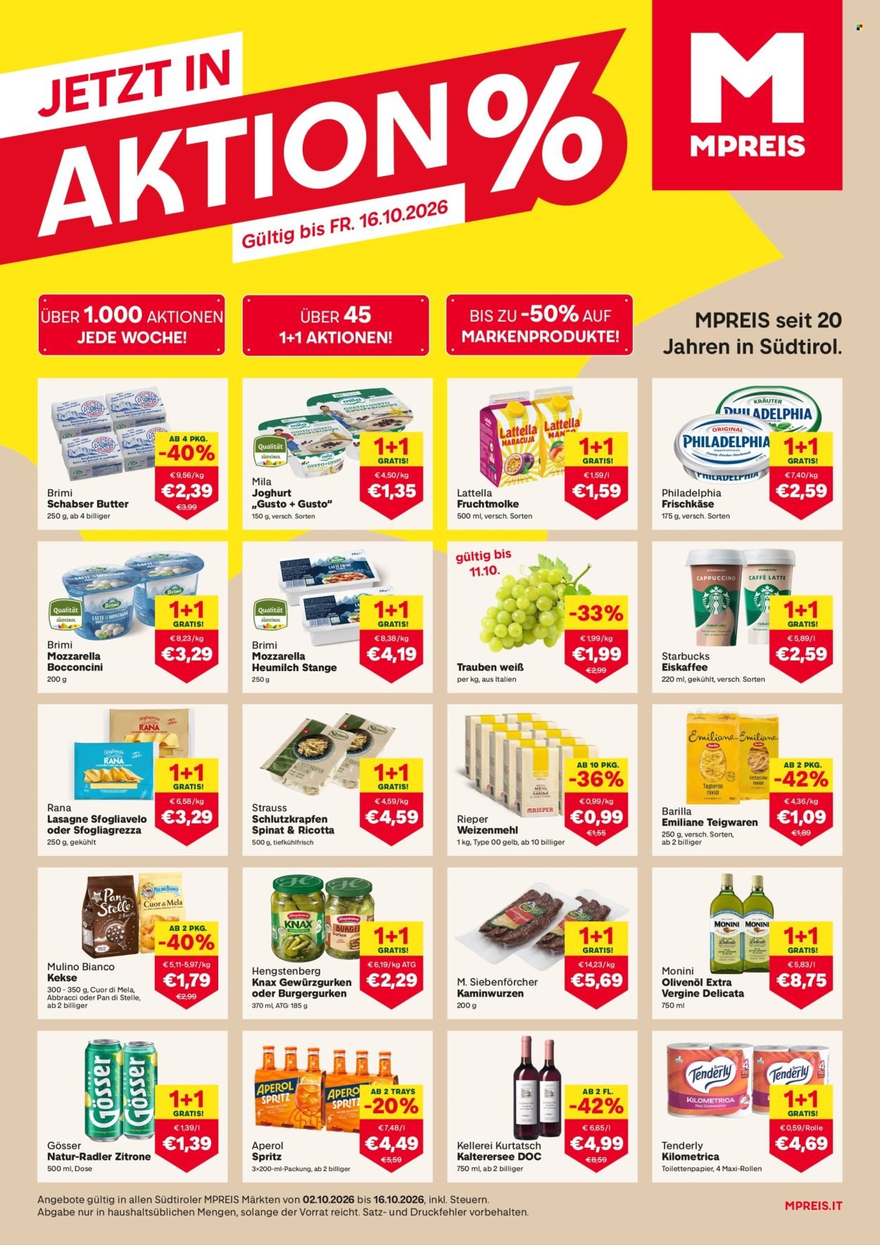 MPREIS Flugblatt - Ab Sonntag, 4.10.2026