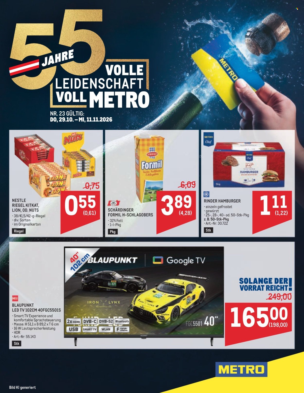 METRO Flugblatt - 55 Jahre Preisfeuerwerk