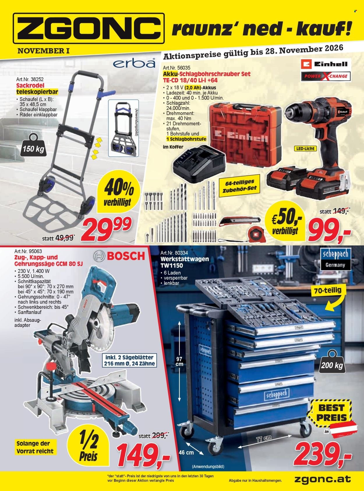 ZGONC Flugblatt - Ab Sonntag, 1.11.2026