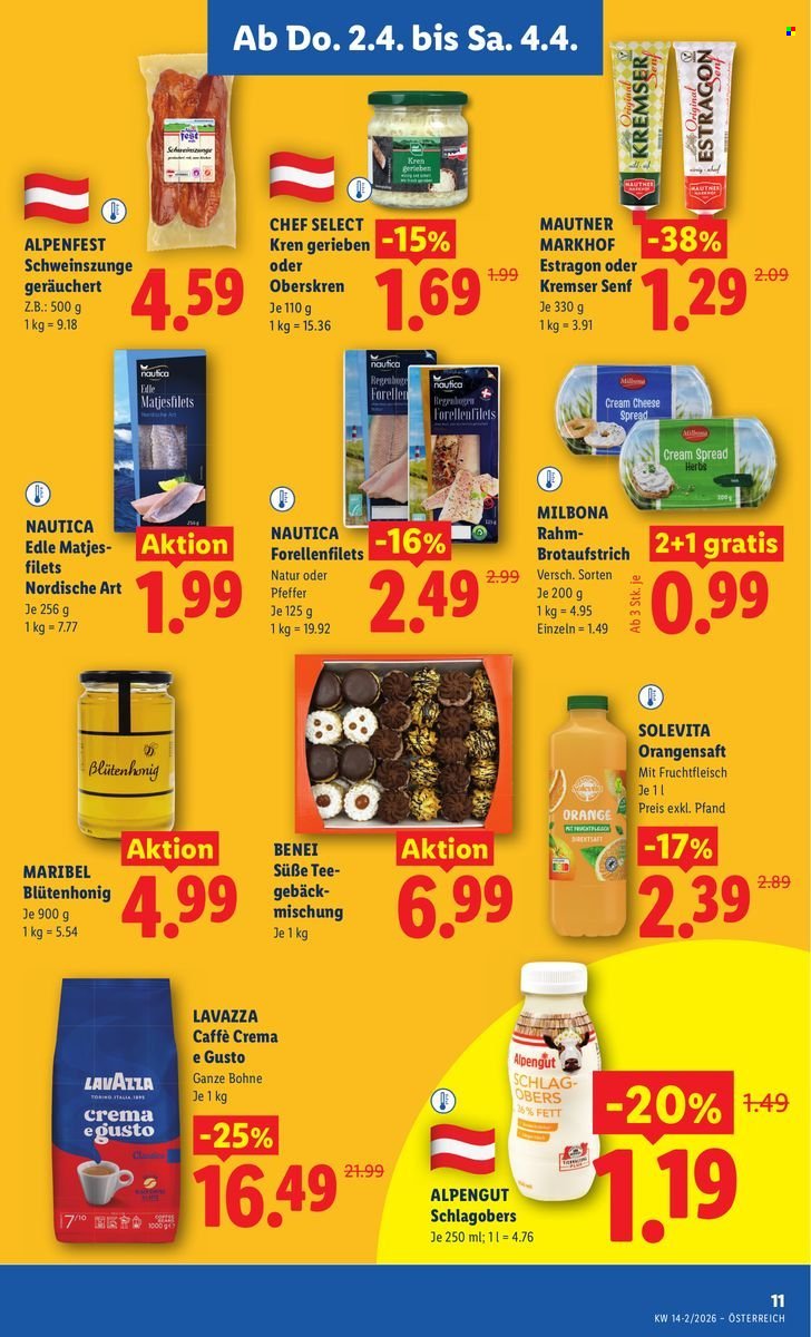 LIDL Flugblatt - Ab Donnerstag, 2.4.2026