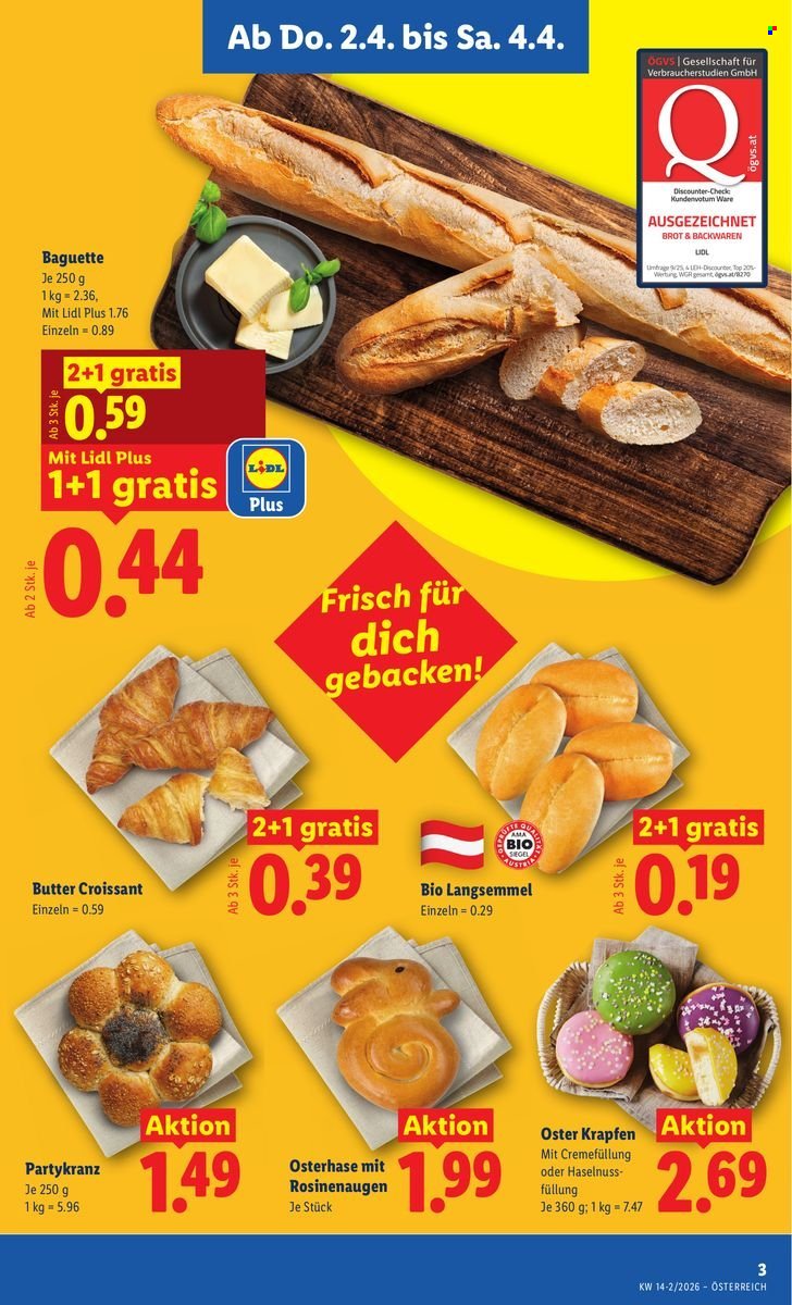 LIDL Flugblatt - Ab Donnerstag, 2.4.2026