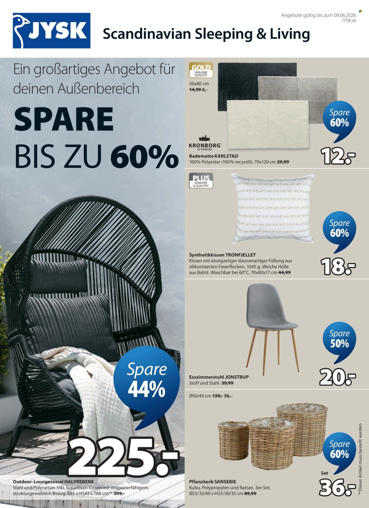 JYSK Flugblatt - Ab Mittwoch, 29.4.2026