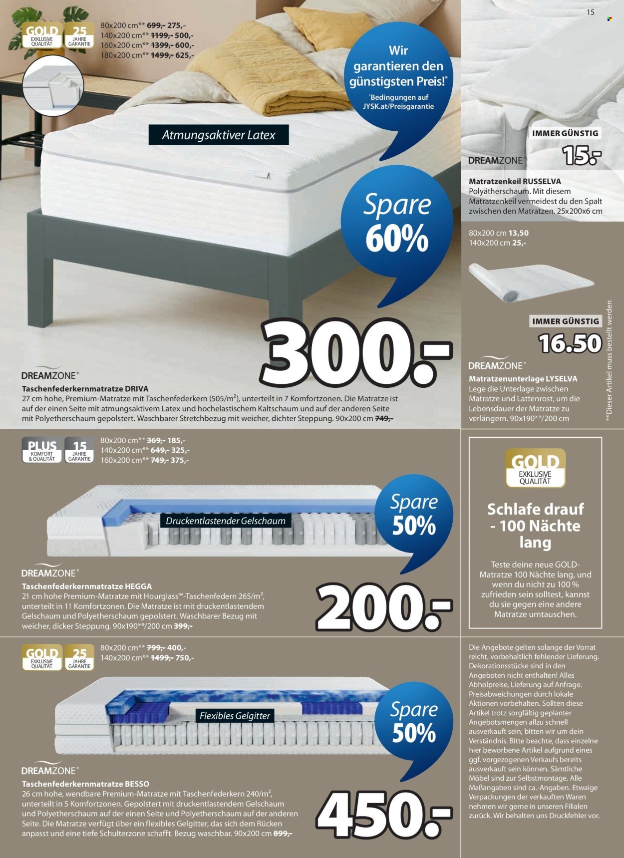 JYSK Flugblatt - Ab Mittwoch, 29.4.2026