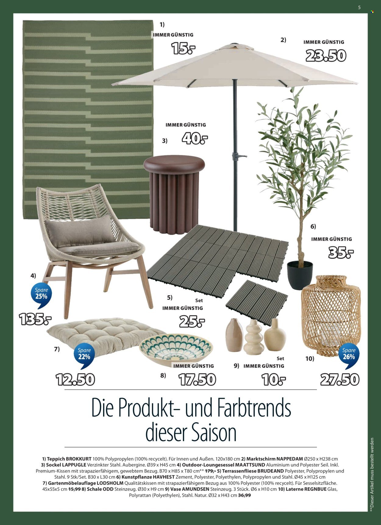 JYSK Flugblatt - Ab Mittwoch, 29.4.2026