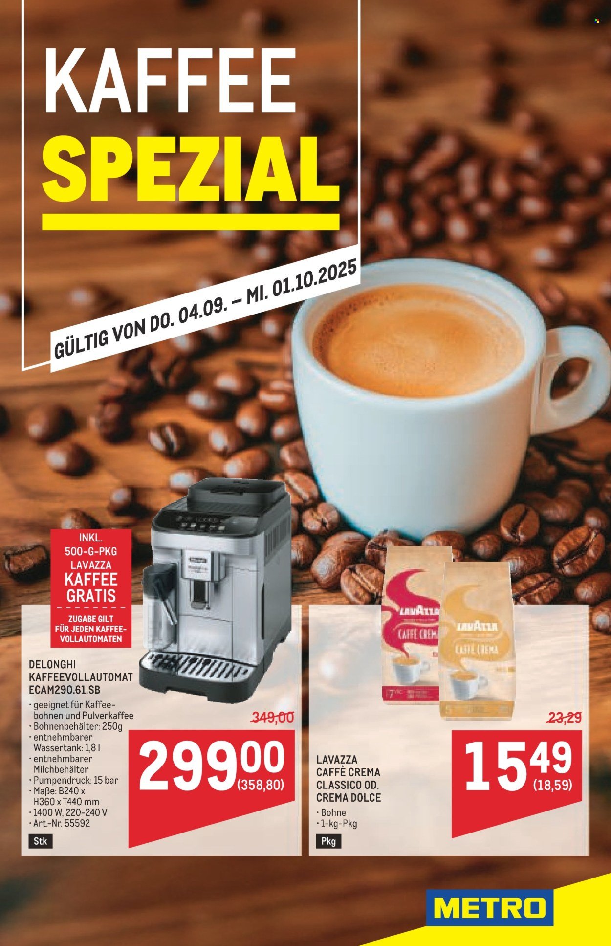 METRO Flugblatt - Kaffee Spezial (2025-09-04 - 2025-10-01)