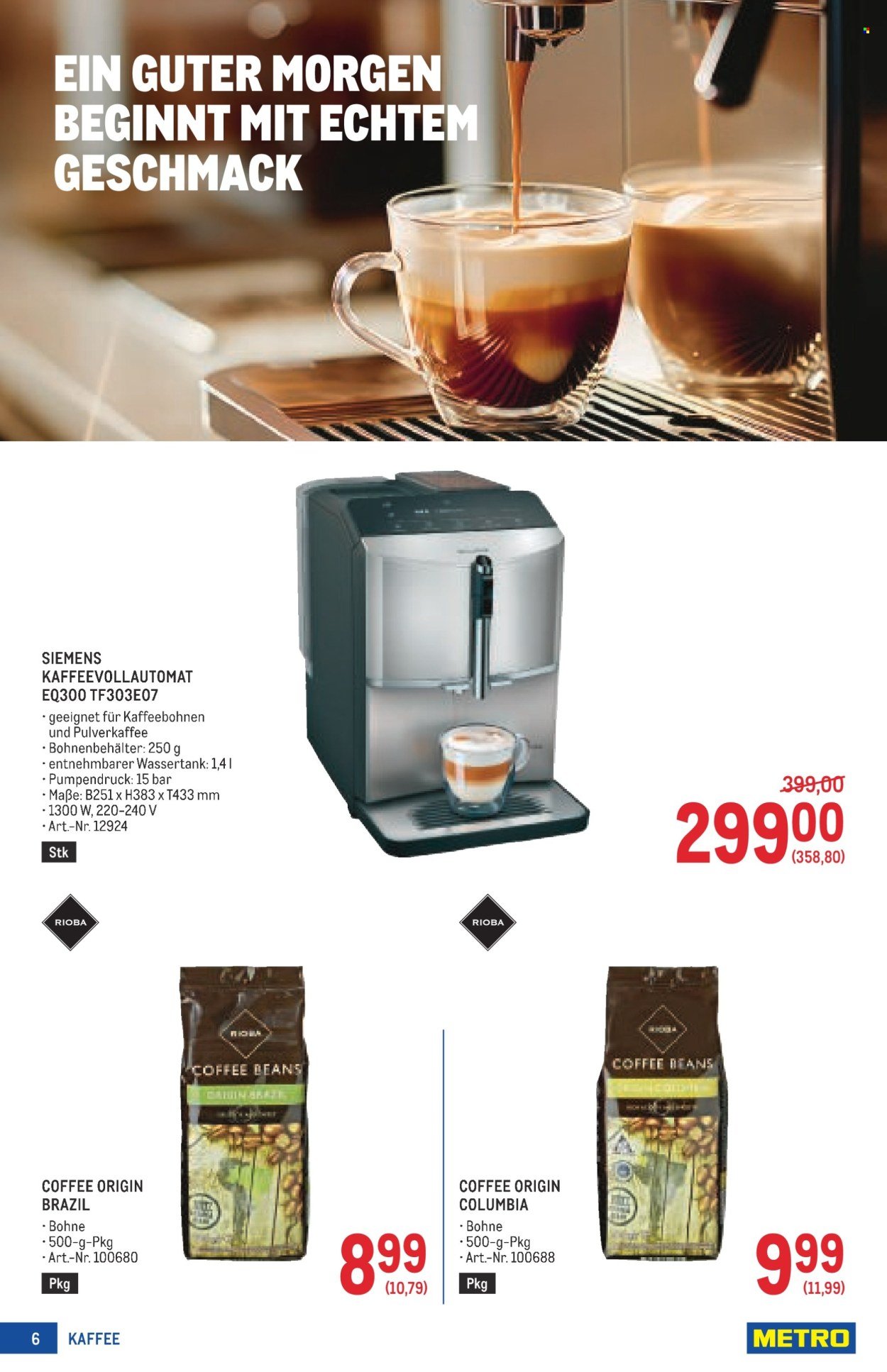 METRO Flugblatt - Kaffee Spezial (2025-09-04 - 2025-10-01)
