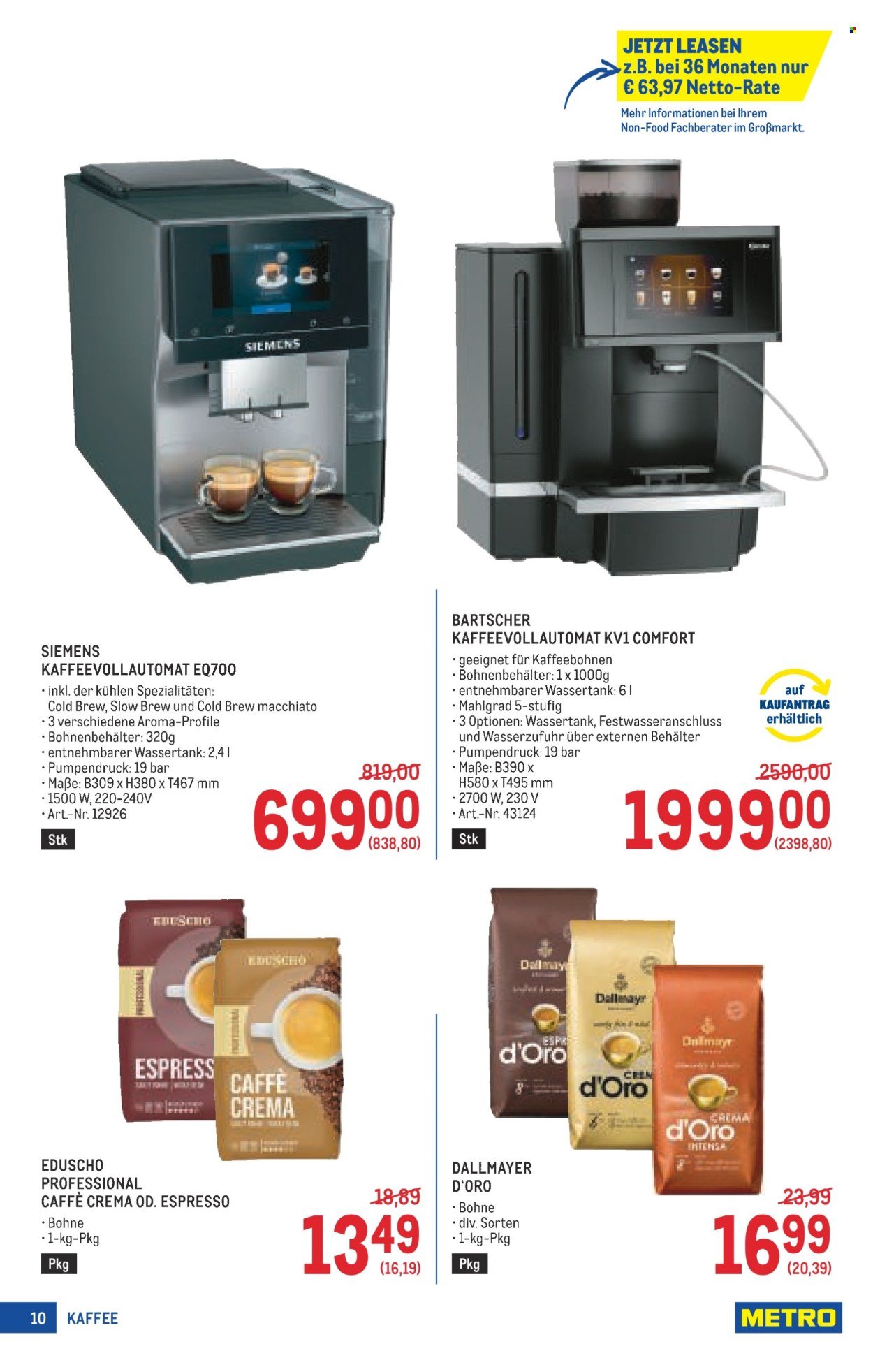 METRO Flugblatt - Kaffee Spezial (2025-09-04 - 2025-10-01)