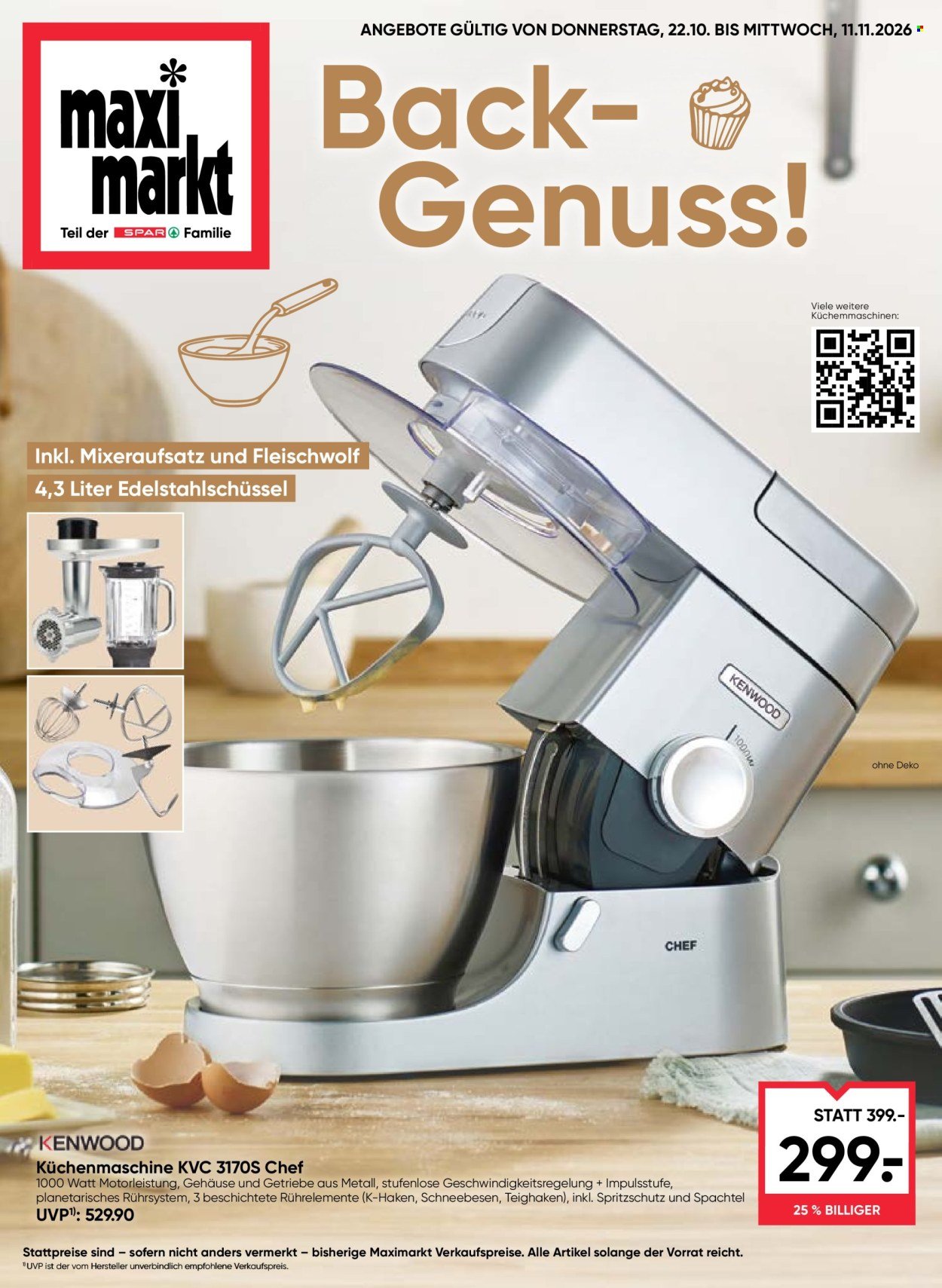 MAXIMARKT Flugblatt - Ab Donnerstag, 22.10.2026