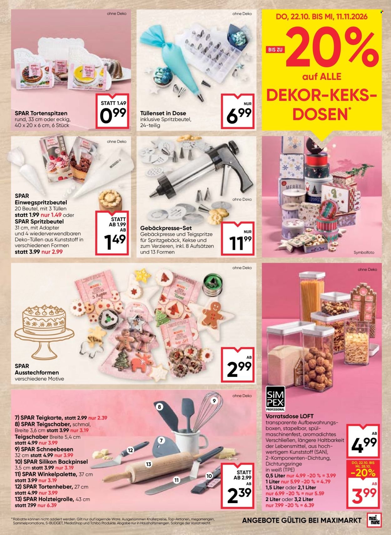 MAXIMARKT Flugblatt - Ab Donnerstag, 22.10.2026