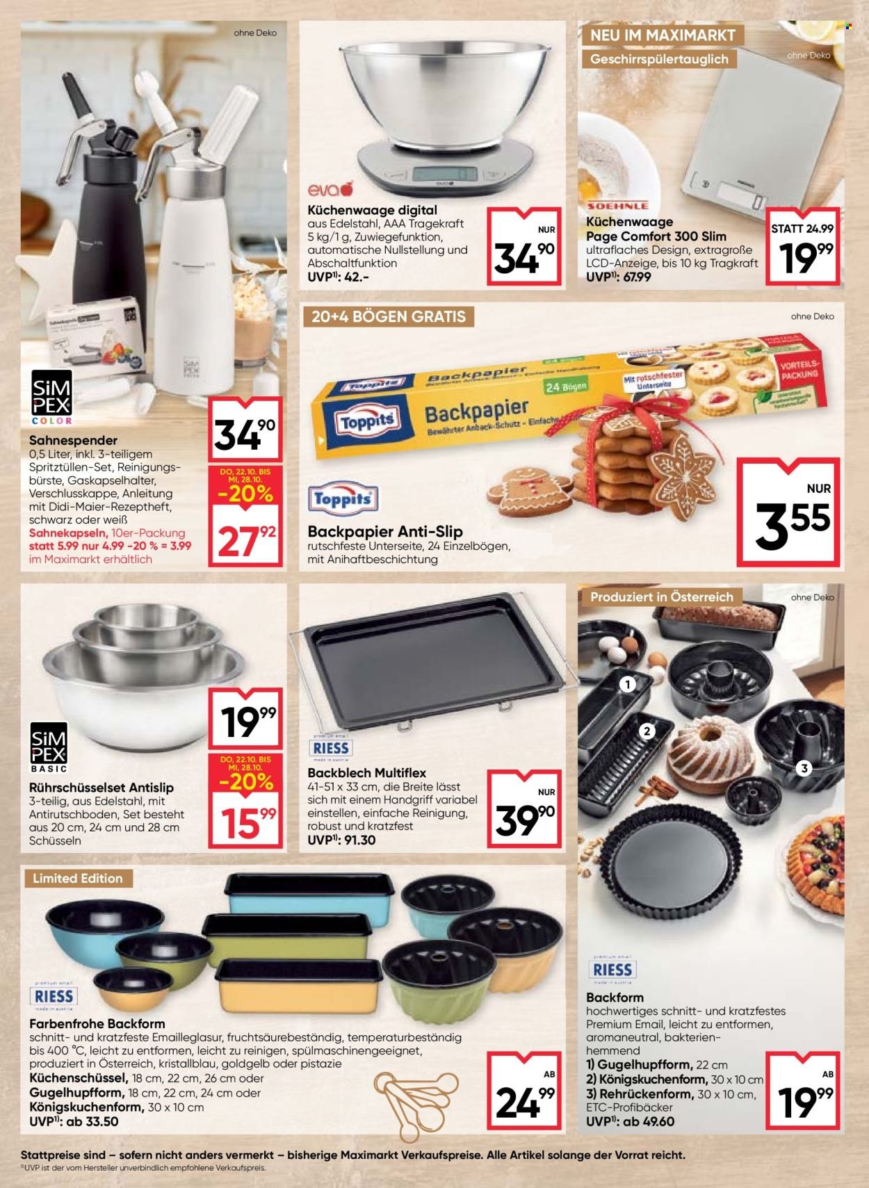 MAXIMARKT Flugblatt - Ab Donnerstag, 22.10.2026