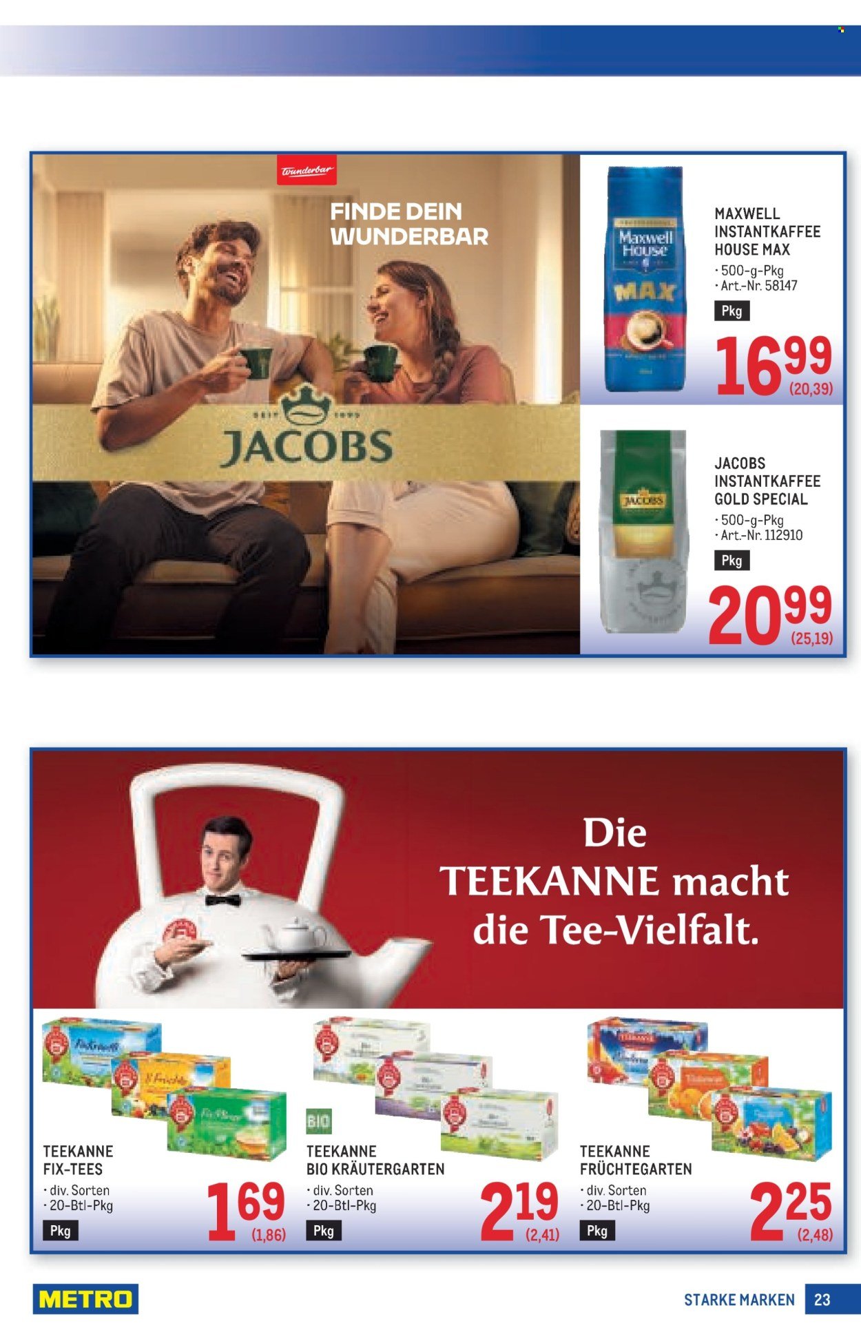 METRO Flugblatt - Starke Marken