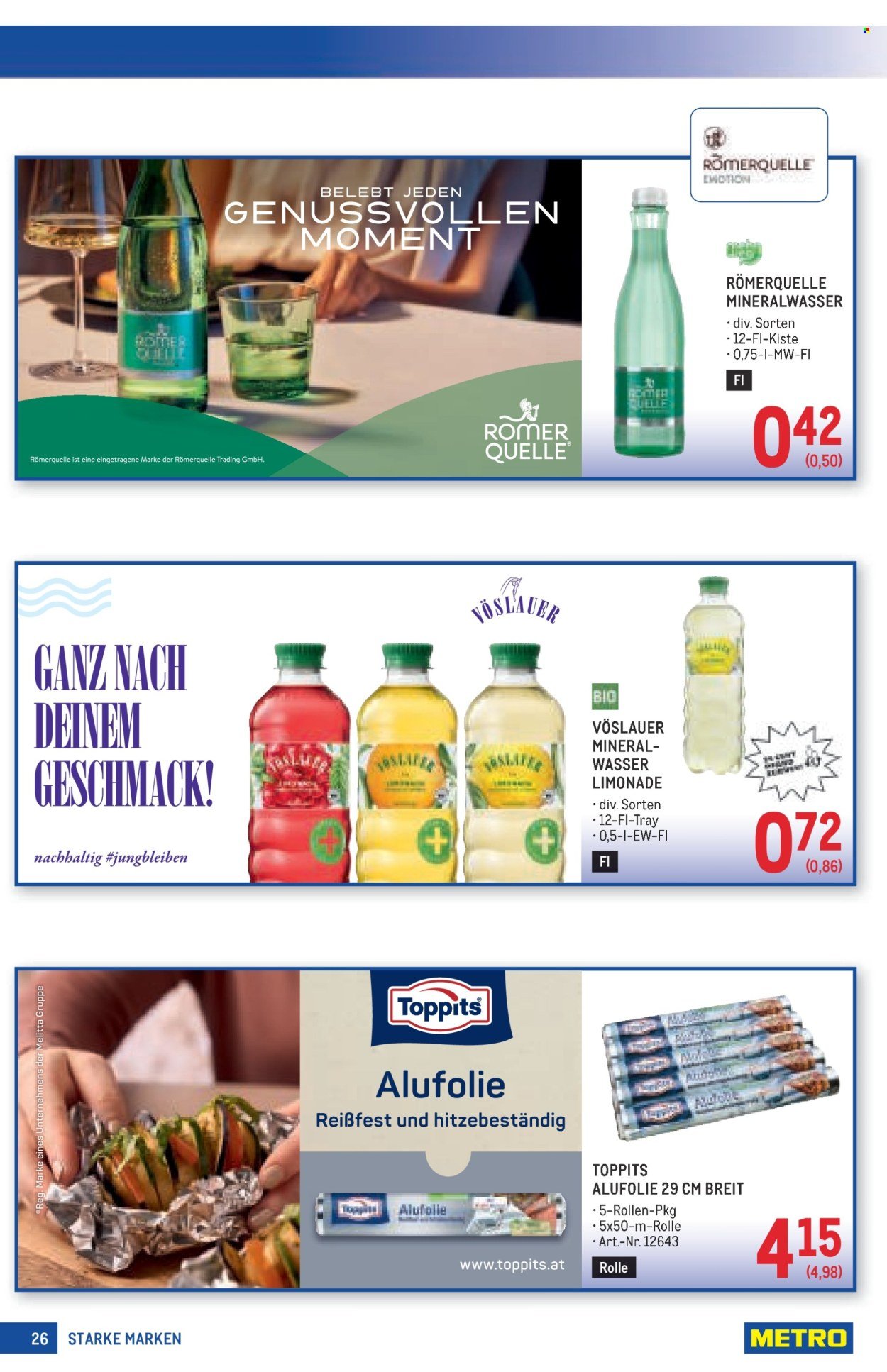 METRO Flugblatt - Starke Marken