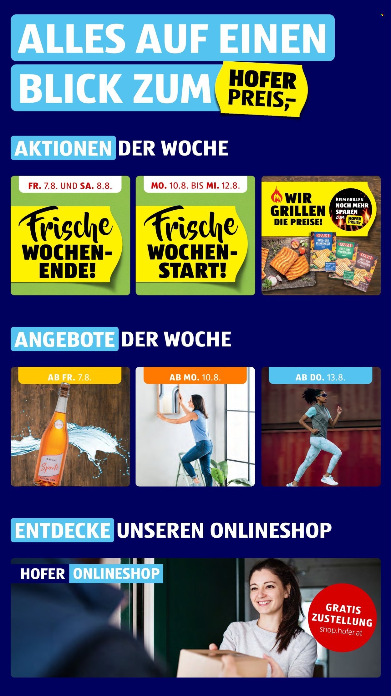 HOFER Flugblatt - Ab Freitag, 7.8.2026
