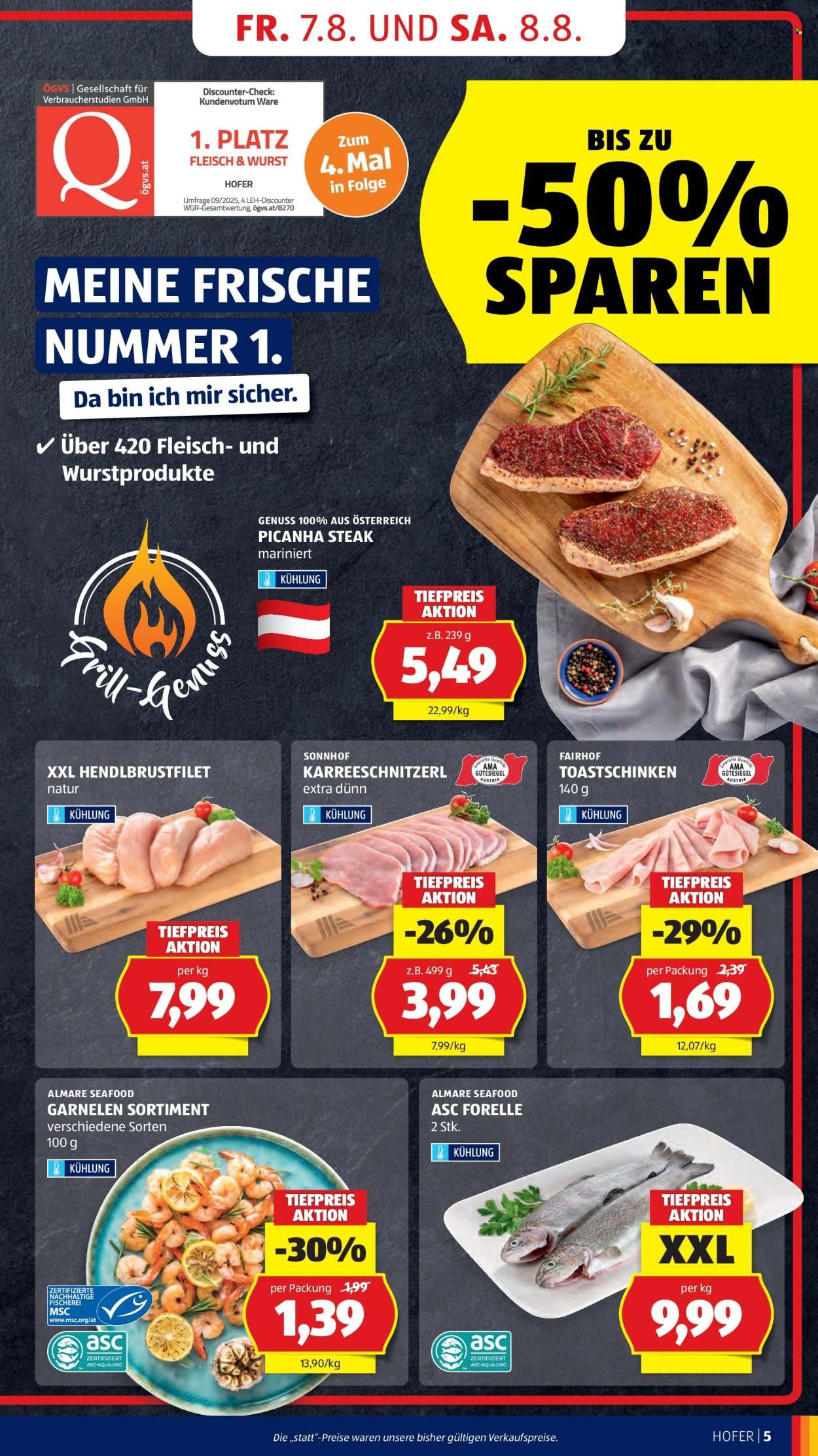 HOFER Flugblatt - Ab Freitag, 7.8.2026