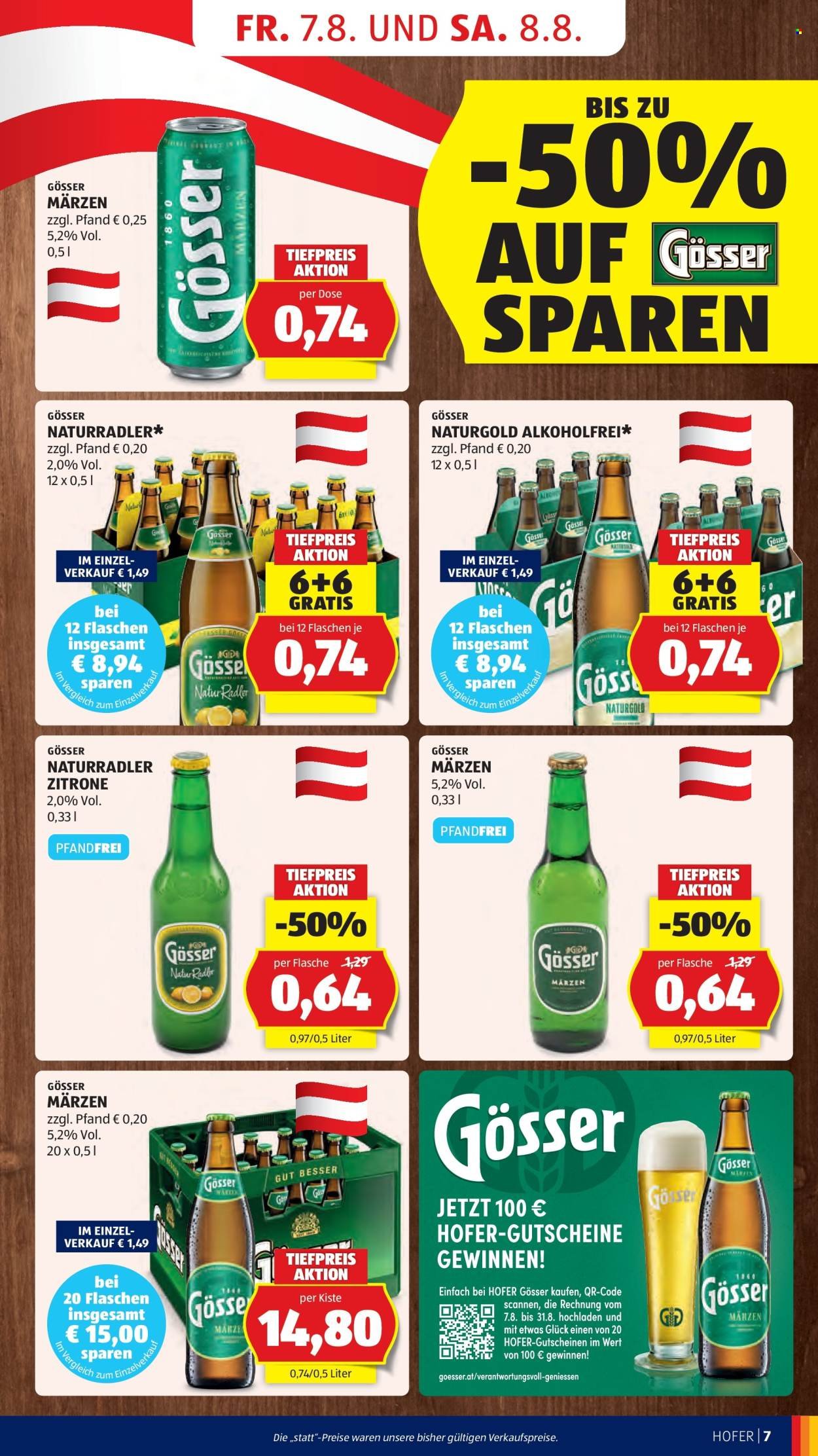 HOFER Flugblatt - Ab Freitag, 7.8.2026