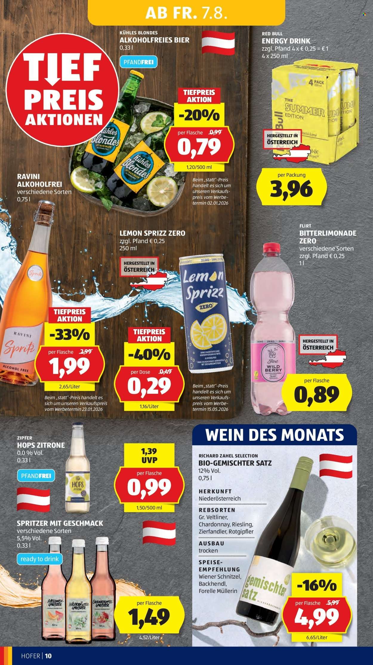 HOFER Flugblatt - Ab Freitag, 7.8.2026