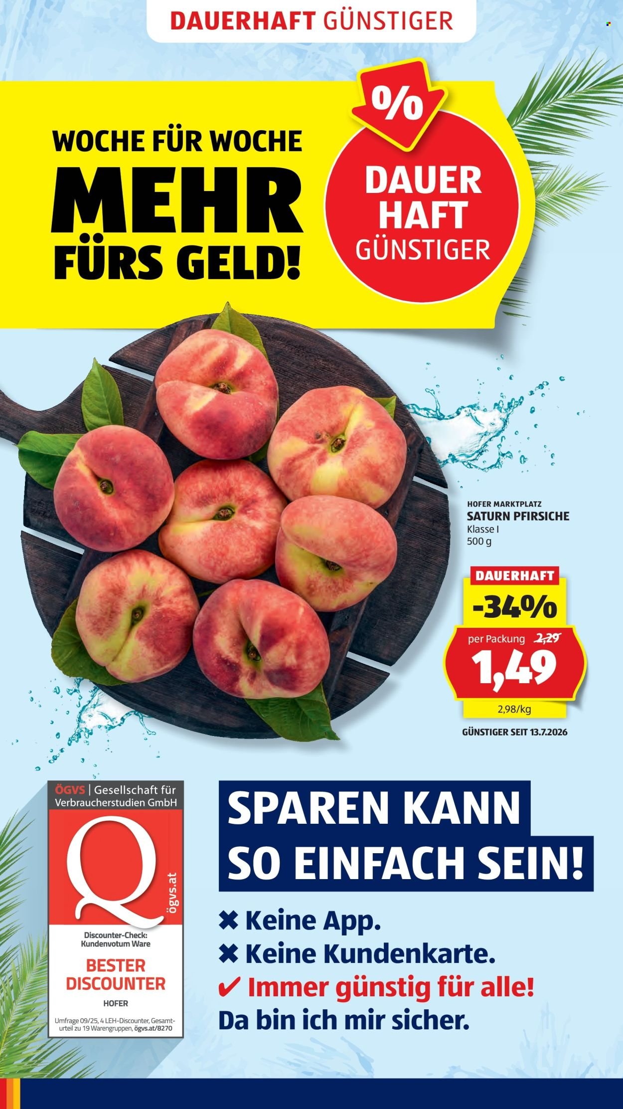 HOFER Flugblatt - Ab Freitag, 7.8.2026
