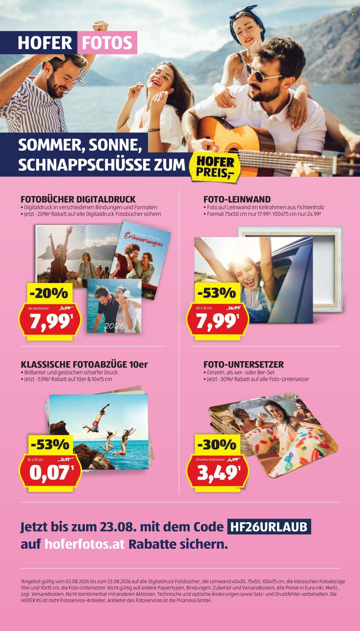 HOFER Flugblatt - Ab Freitag, 7.8.2026
