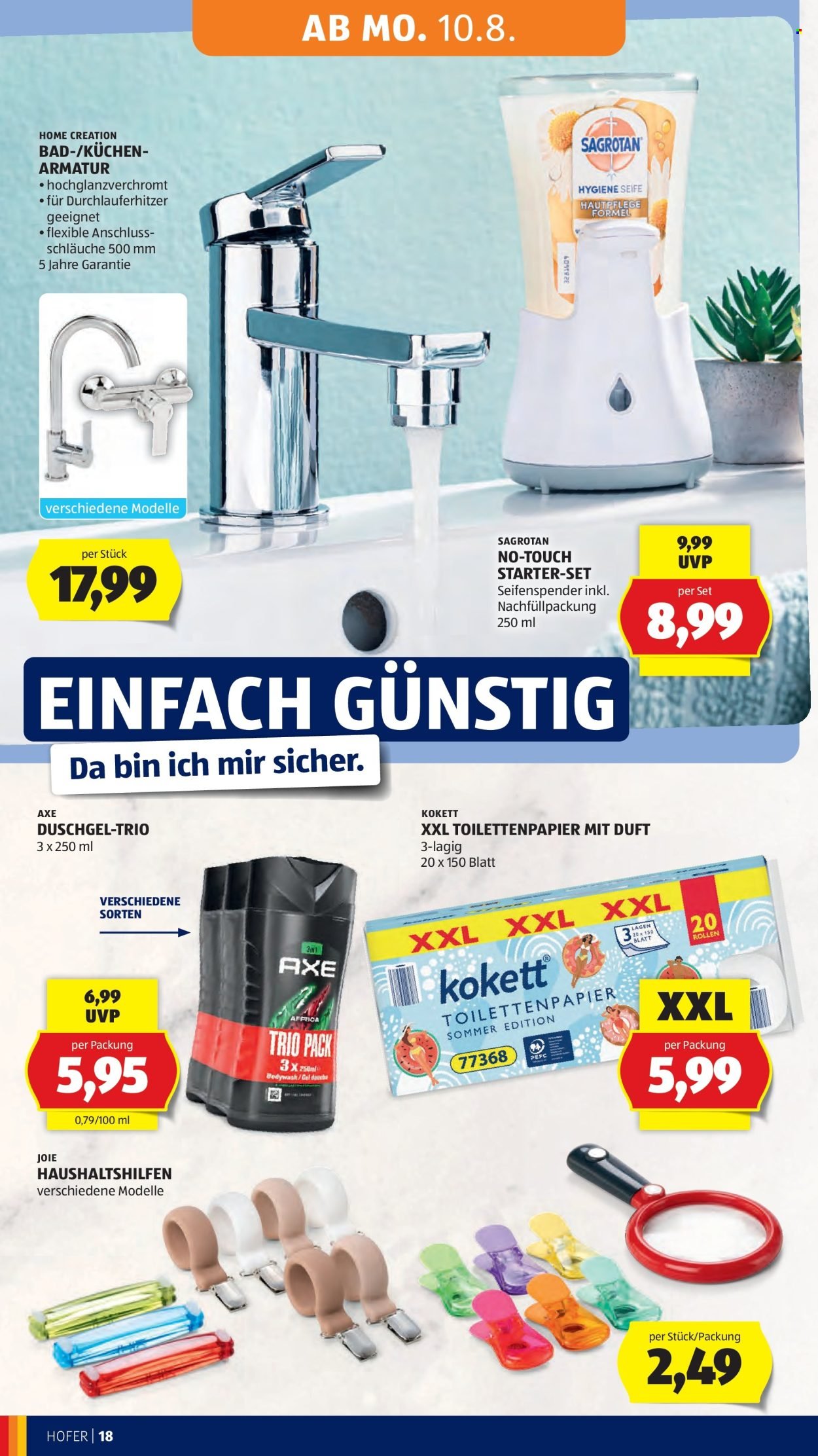 HOFER Flugblatt - Ab Freitag, 7.8.2026