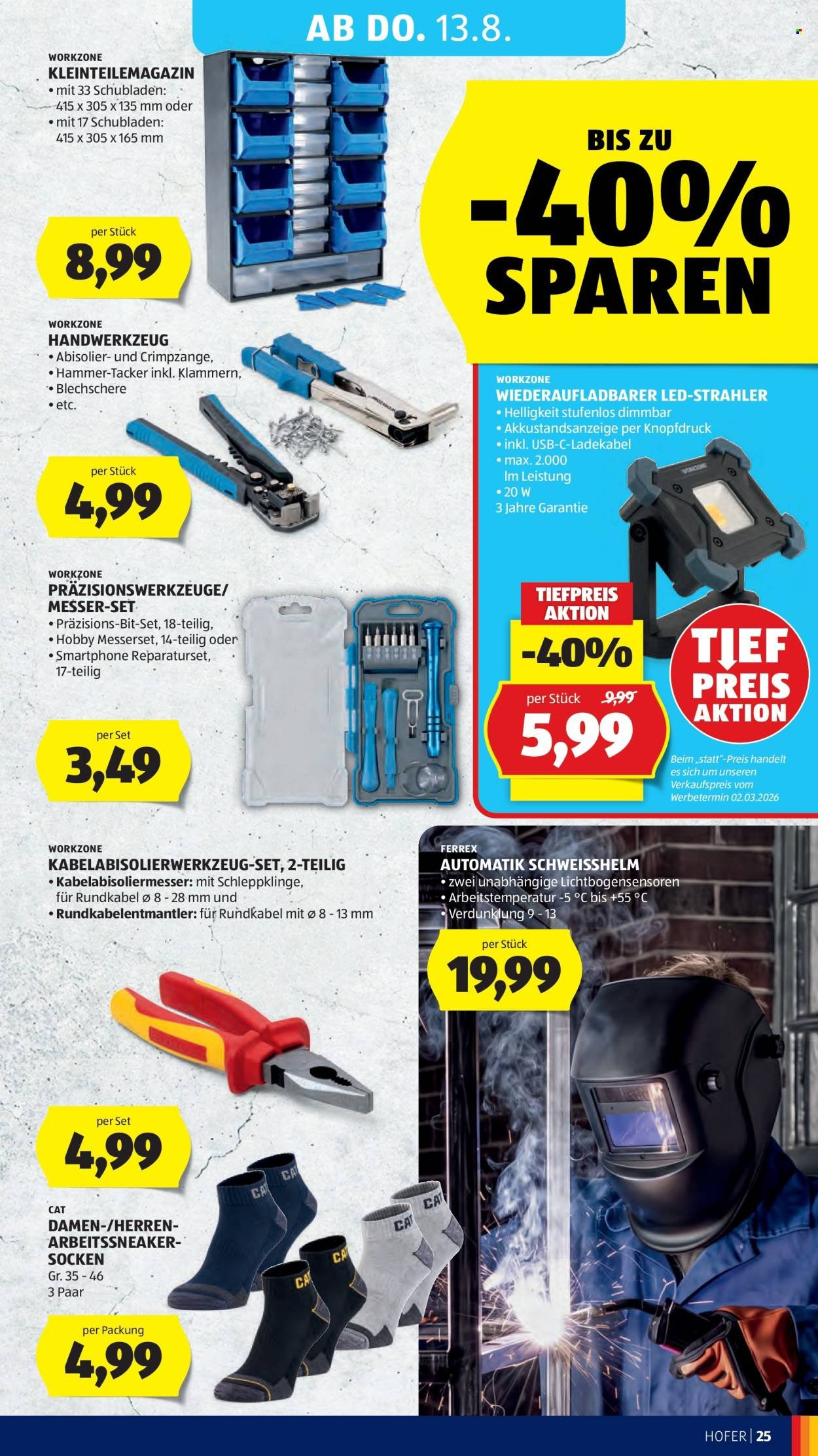 HOFER Flugblatt - Ab Freitag, 7.8.2026