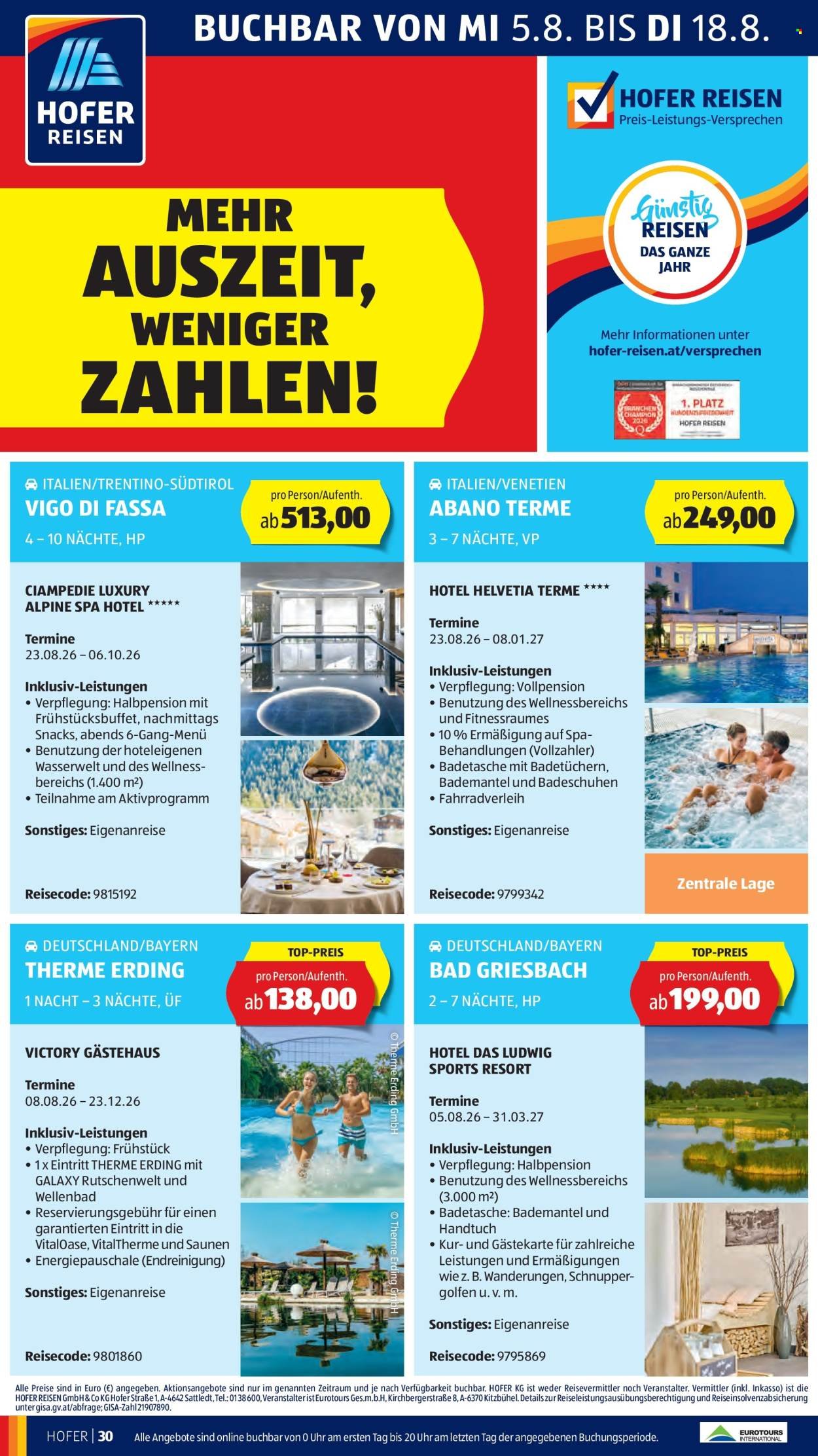 HOFER Flugblatt - Ab Freitag, 7.8.2026